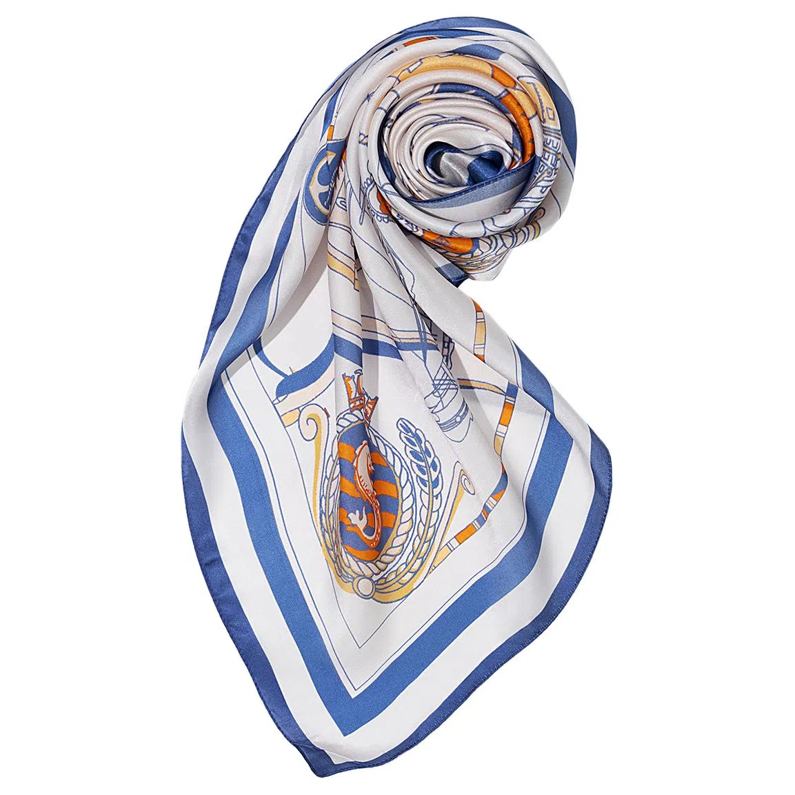 一米画纱 婉约江南中式真丝大方巾时尚印花舒适独特图案优雅百搭 桑蚕丝 丝巾 女款