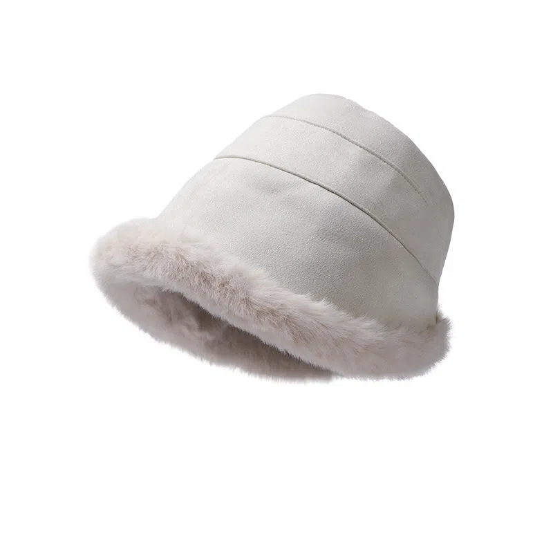 稻草人 毛绒绒保暖加厚 防风护耳 时尚百搭显脸小 聚酯纤维 渔夫帽 女款