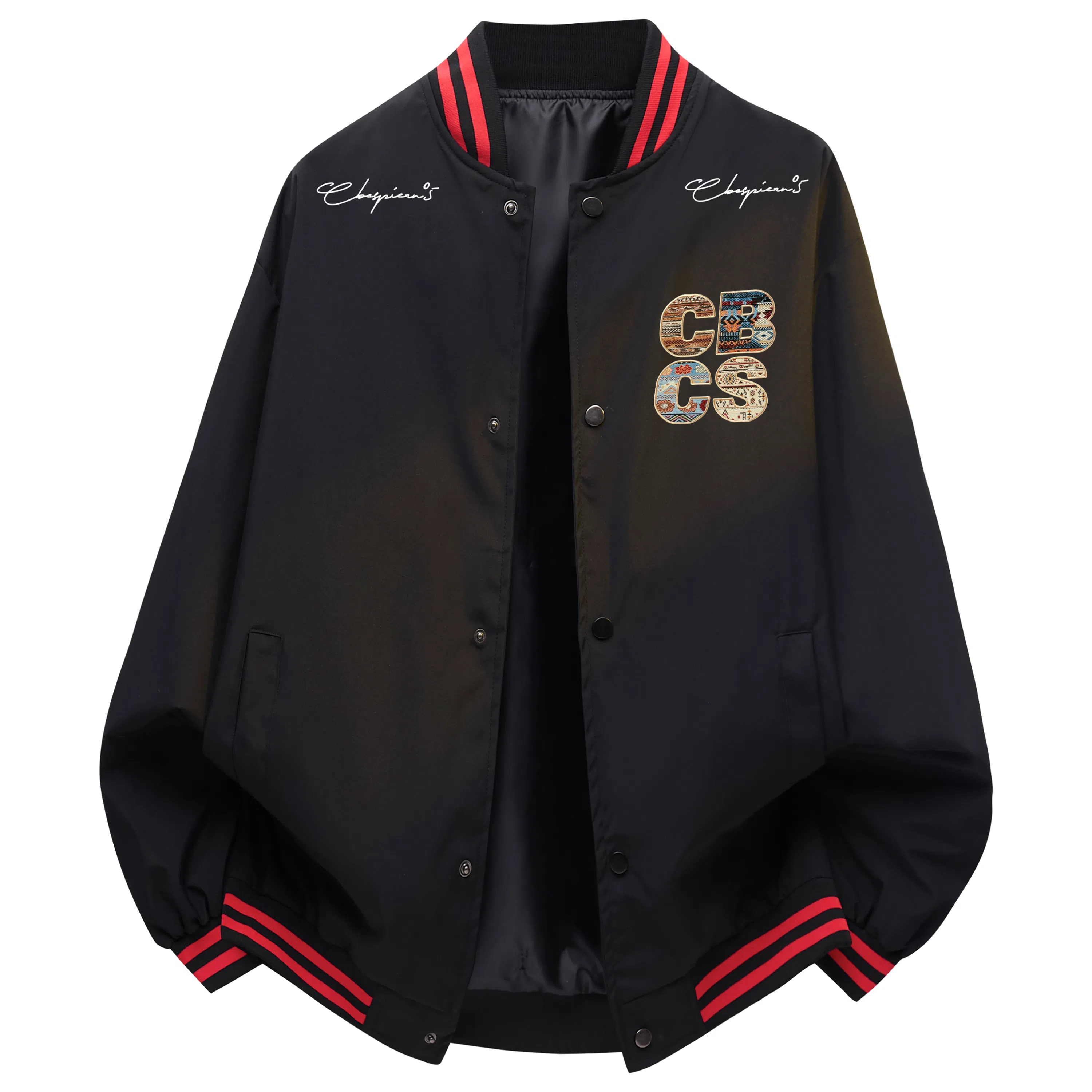 Herbal Color Vintage Baseball Jacket