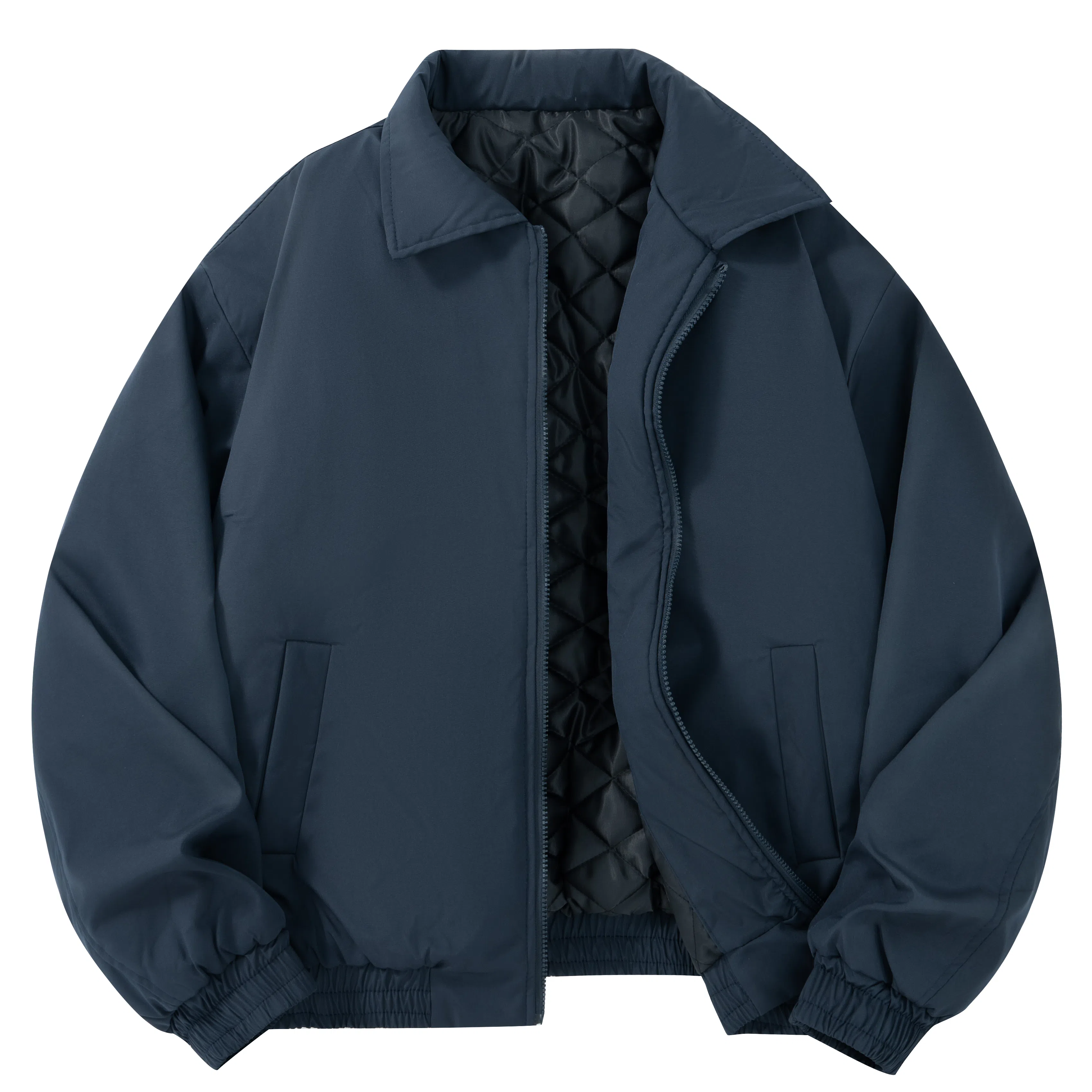 FORHUG Basic Retro Zip Jacket