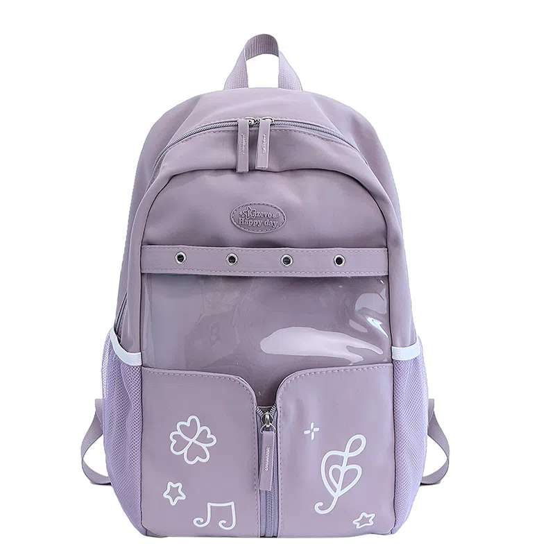 行途 塔丝隆大容量高级感学生书包轻便 尼龙 痛包 小号大号 男女同款情侣款 多色