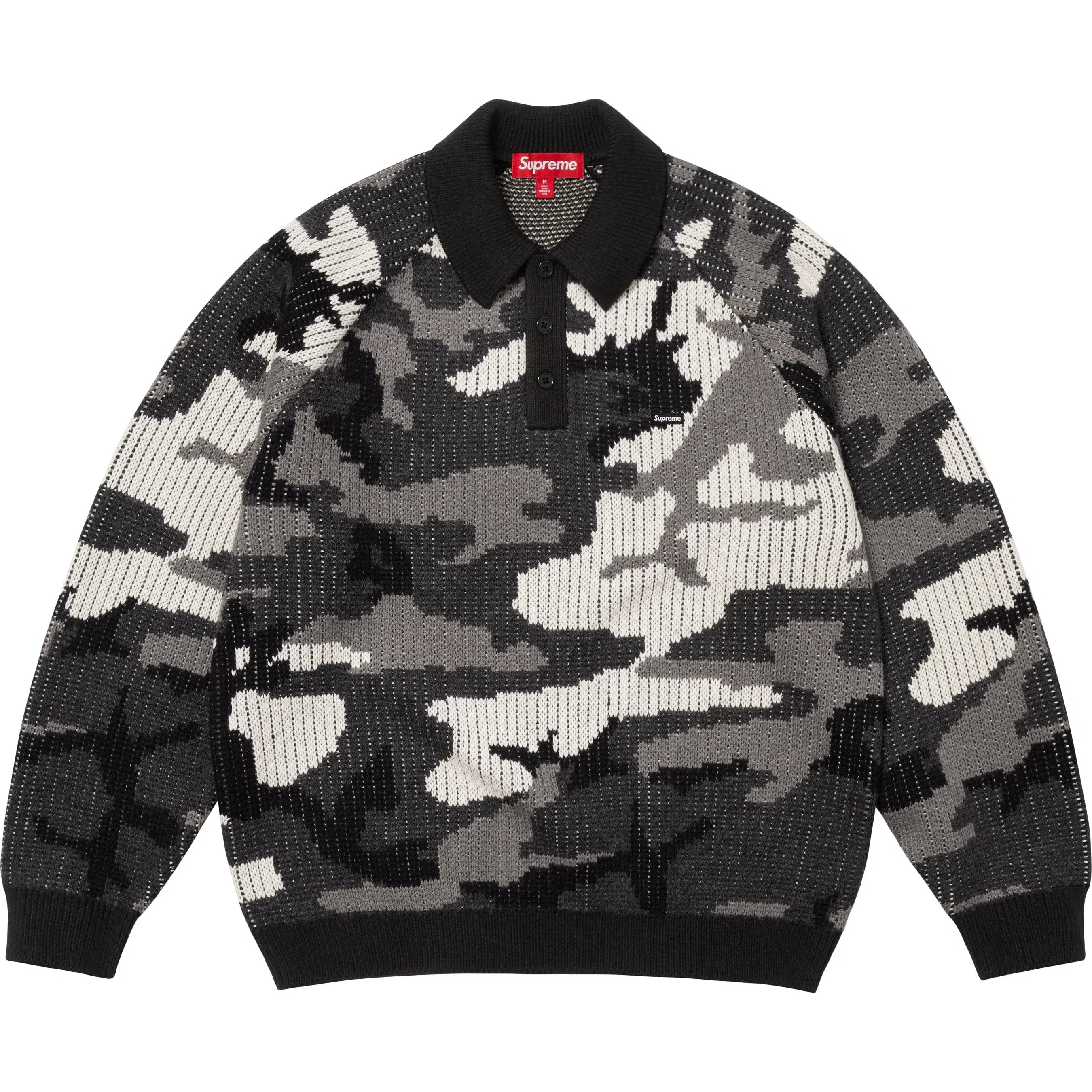 Supreme FW25 WEEK4 Small Box Polo Sweater Polo