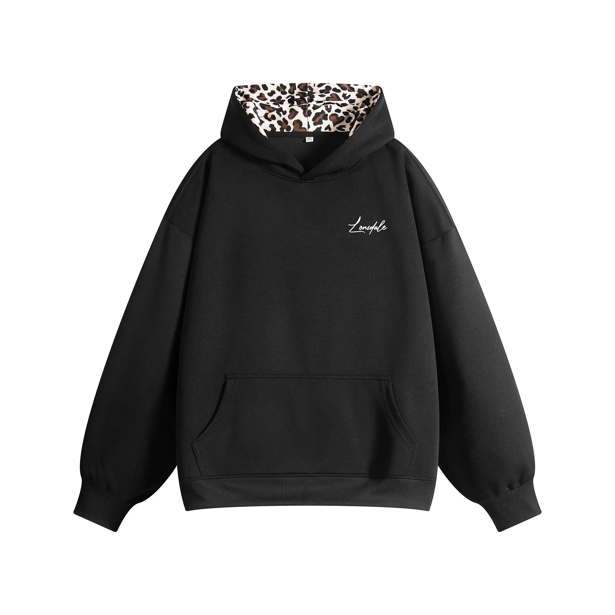 Lonsdale Retro Leopard Hoodie