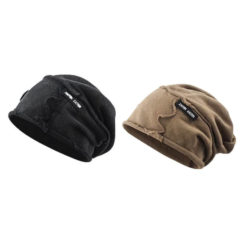 Youwei Vintage Washed Knit Beanie