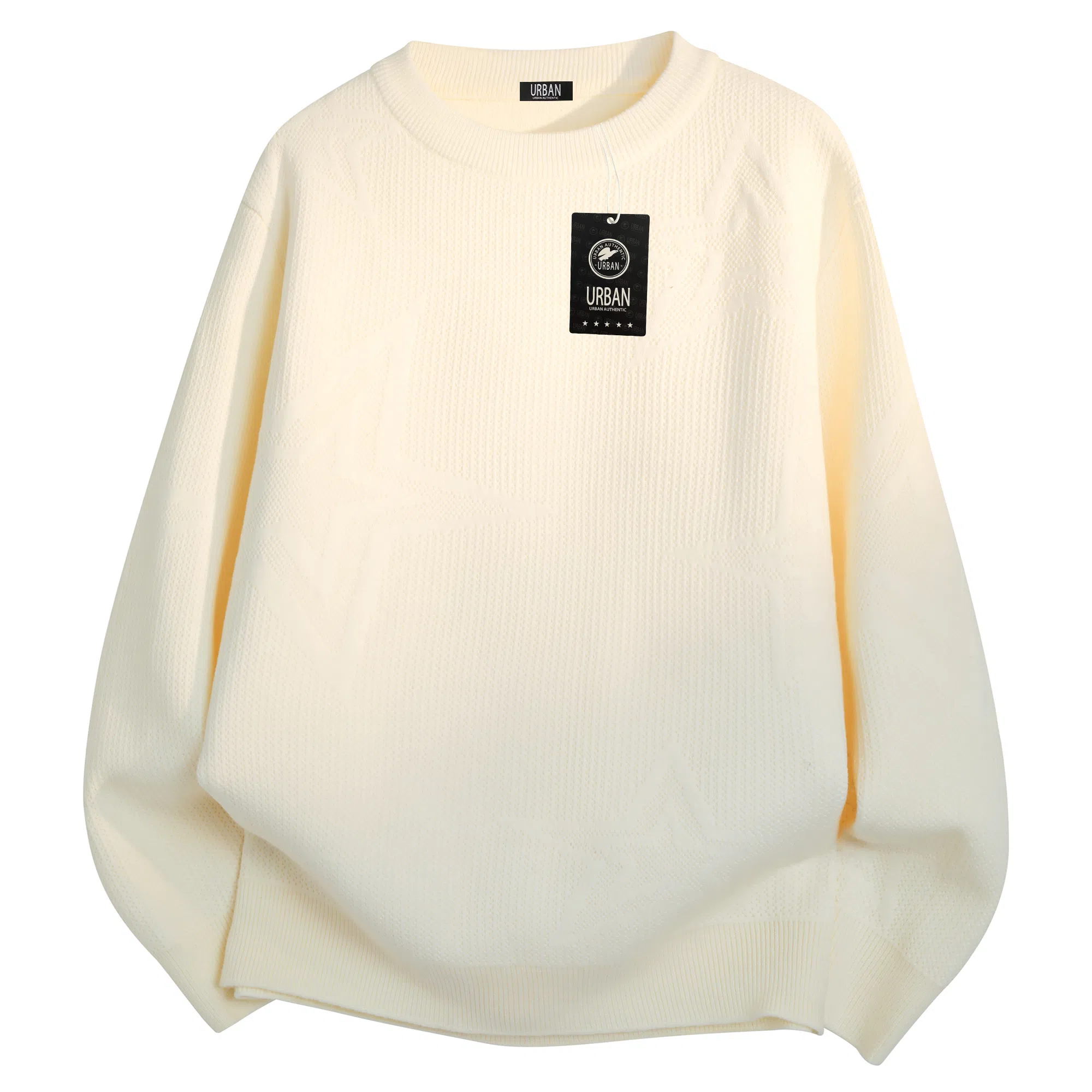 URBAN AUTHENTIC Star Jacquard Knit Sweater