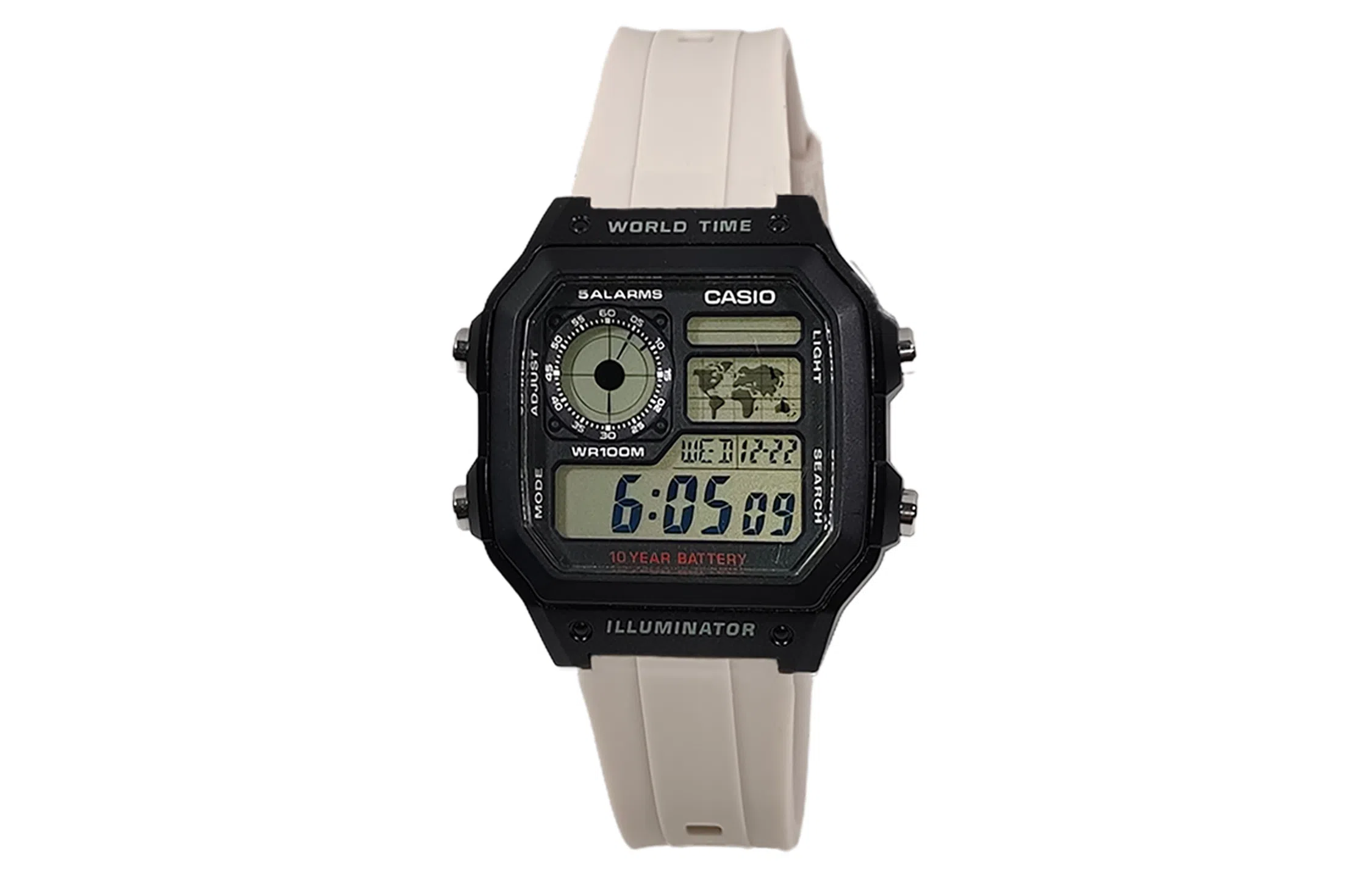 CASIO 10 AE-1200WH-1A