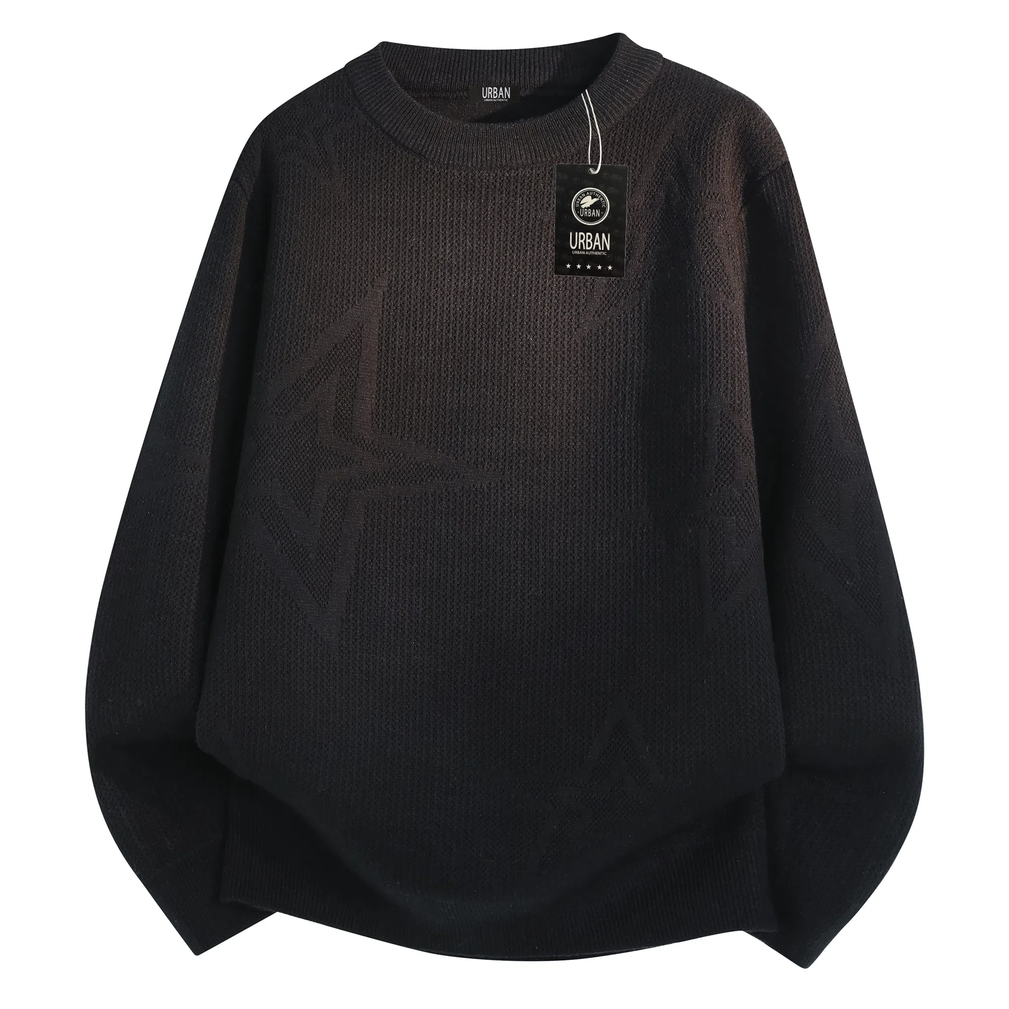 URBAN AUTHENTIC Star Jacquard Knit Sweater