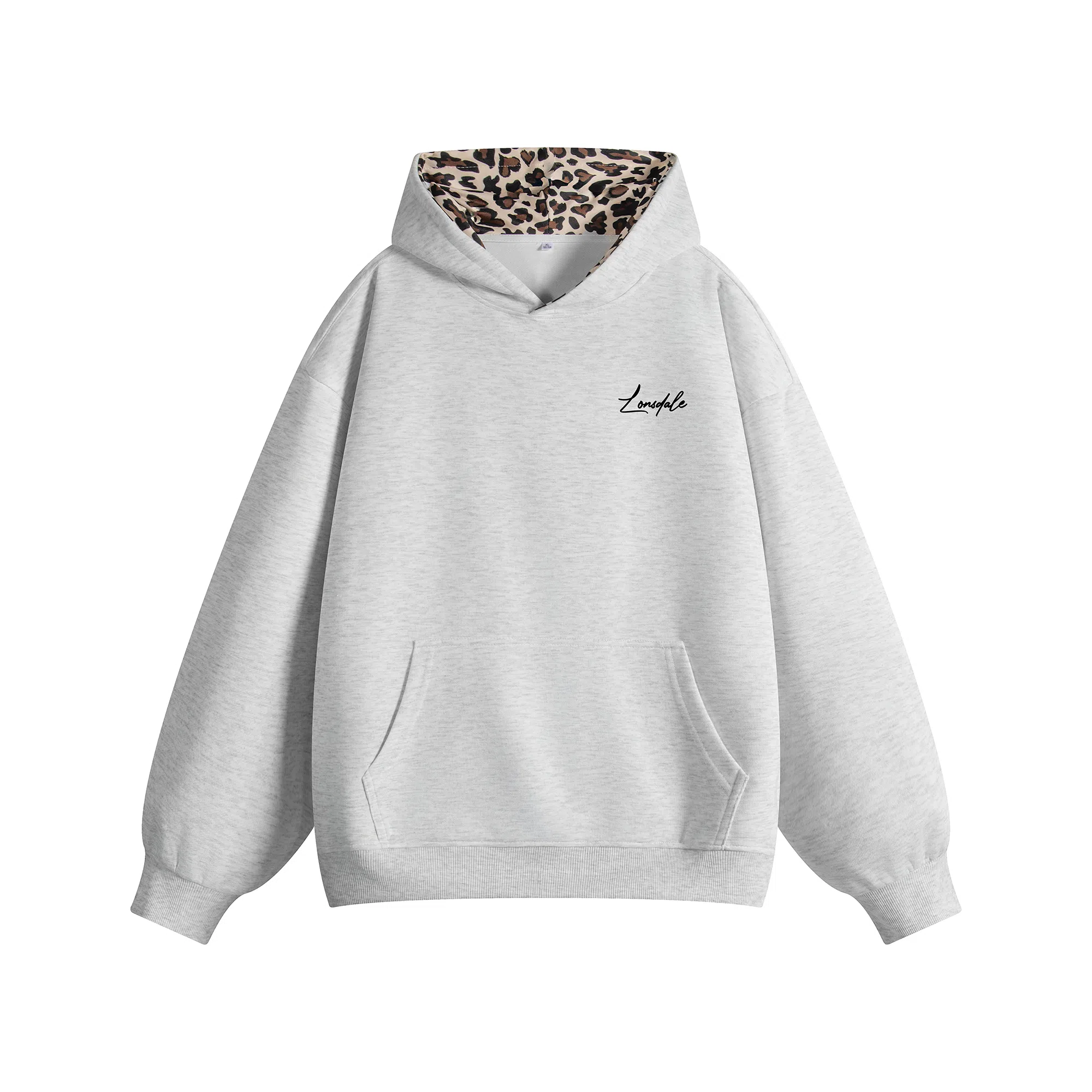 Lonsdale Retro Leopard Hoodie
