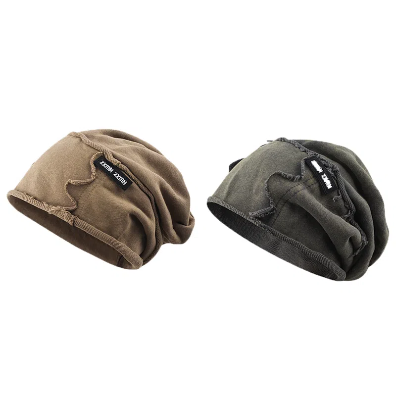 Youwei Vintage Washed Knit Beanie