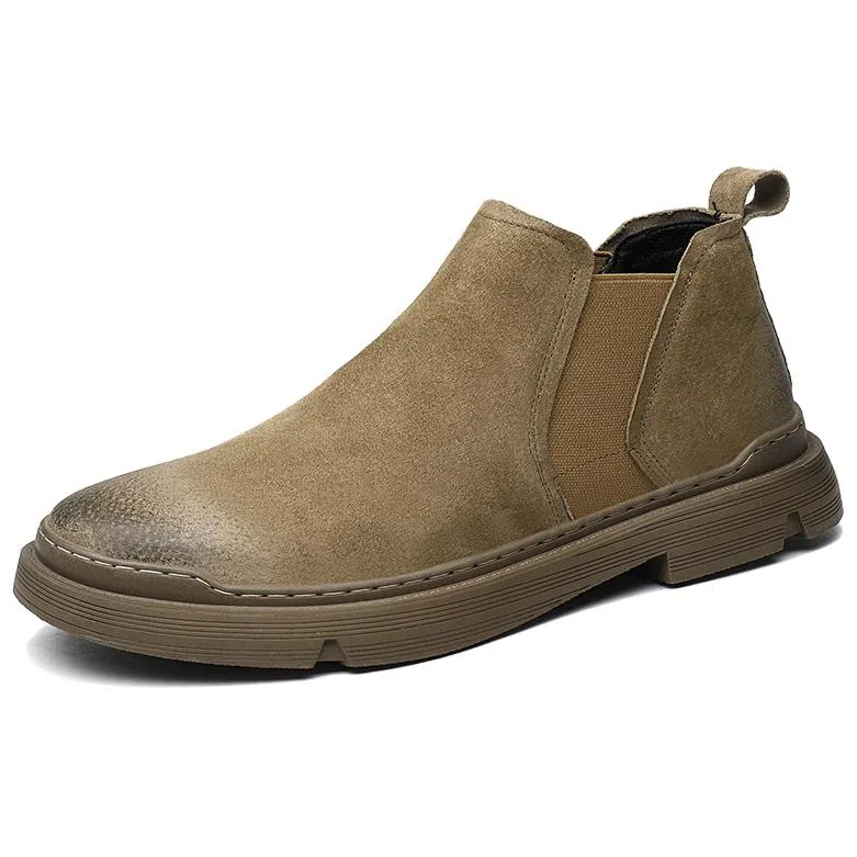 百伦韩 英伦风小众简约舒适时尚 切尔西靴 男款