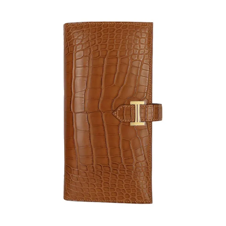 HERMES Bearn 37 Gold
