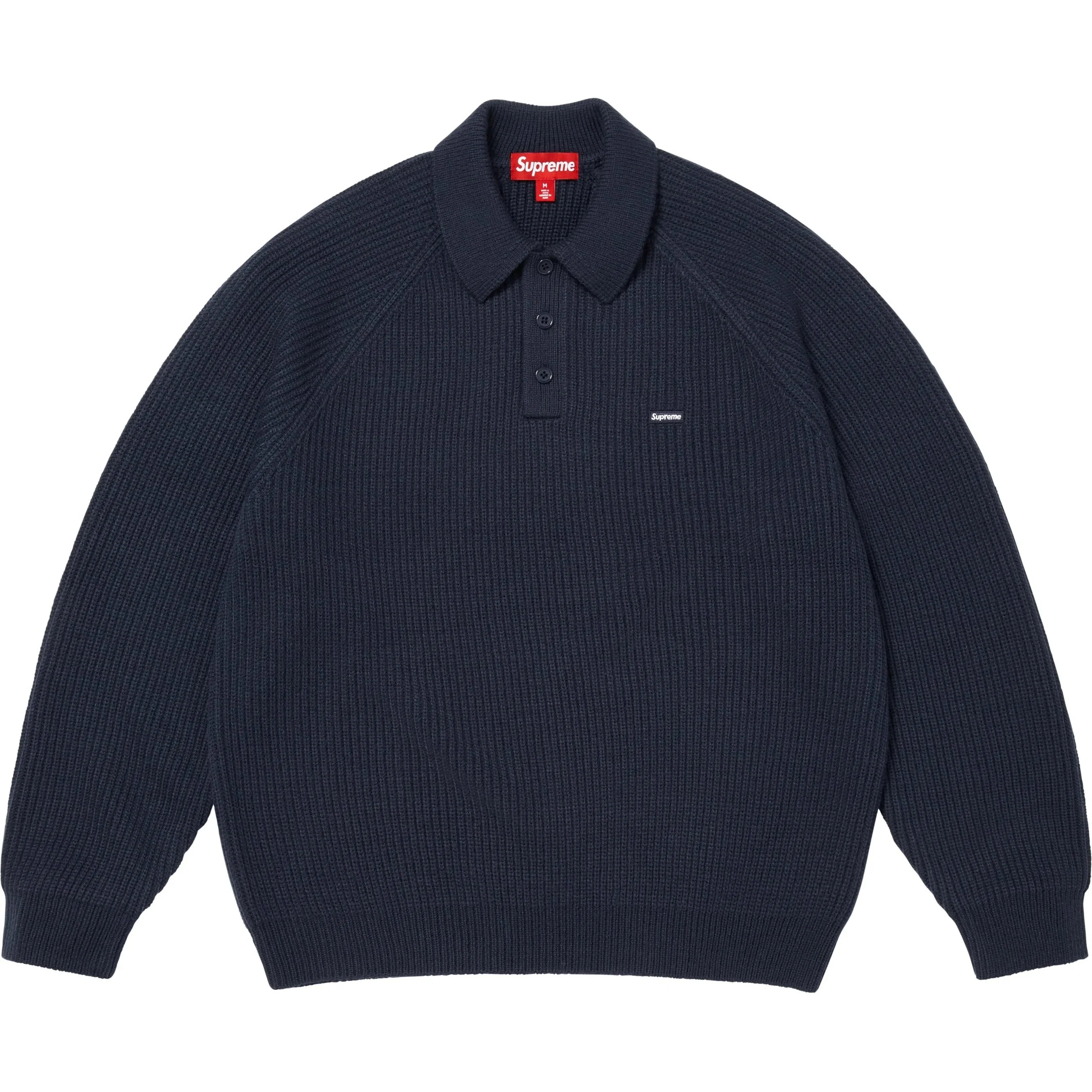 Supreme FW25 WEEK4 Small Box Polo Sweater Polo