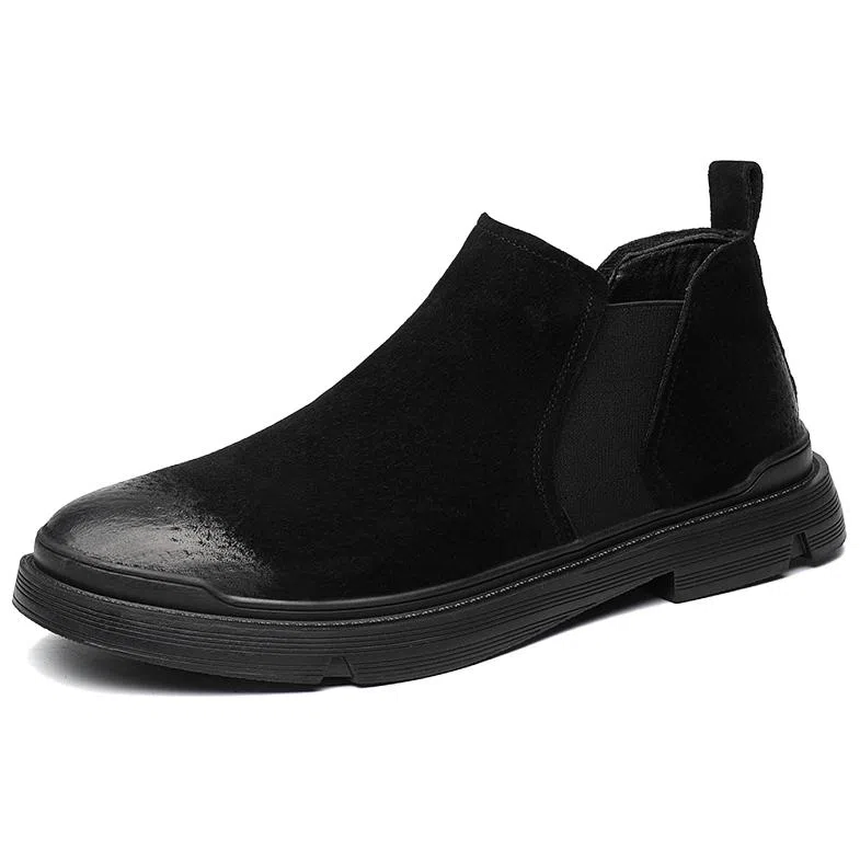 百伦韩 英伦风小众简约舒适时尚 切尔西靴 男款