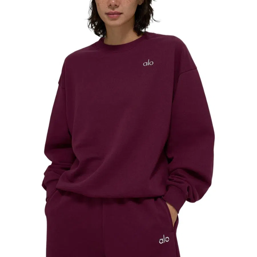 Alo Yoga Accolade Crew Neck Pullover