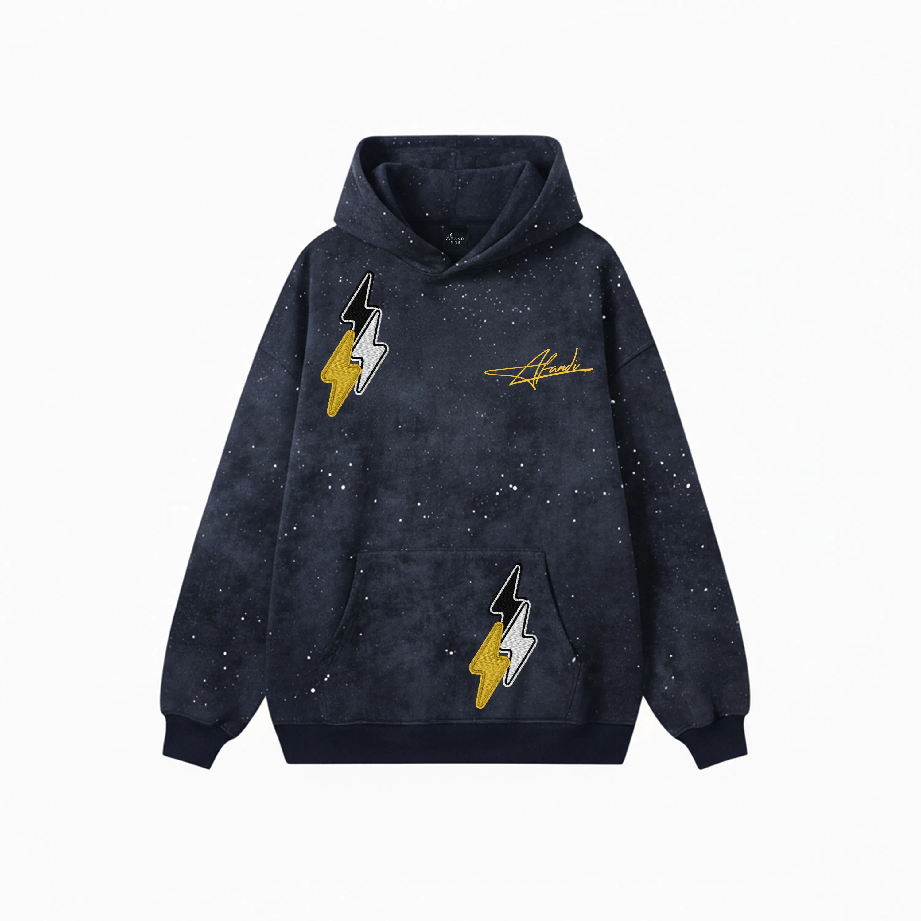 Avandi Tie-Dye Stars Hoodie