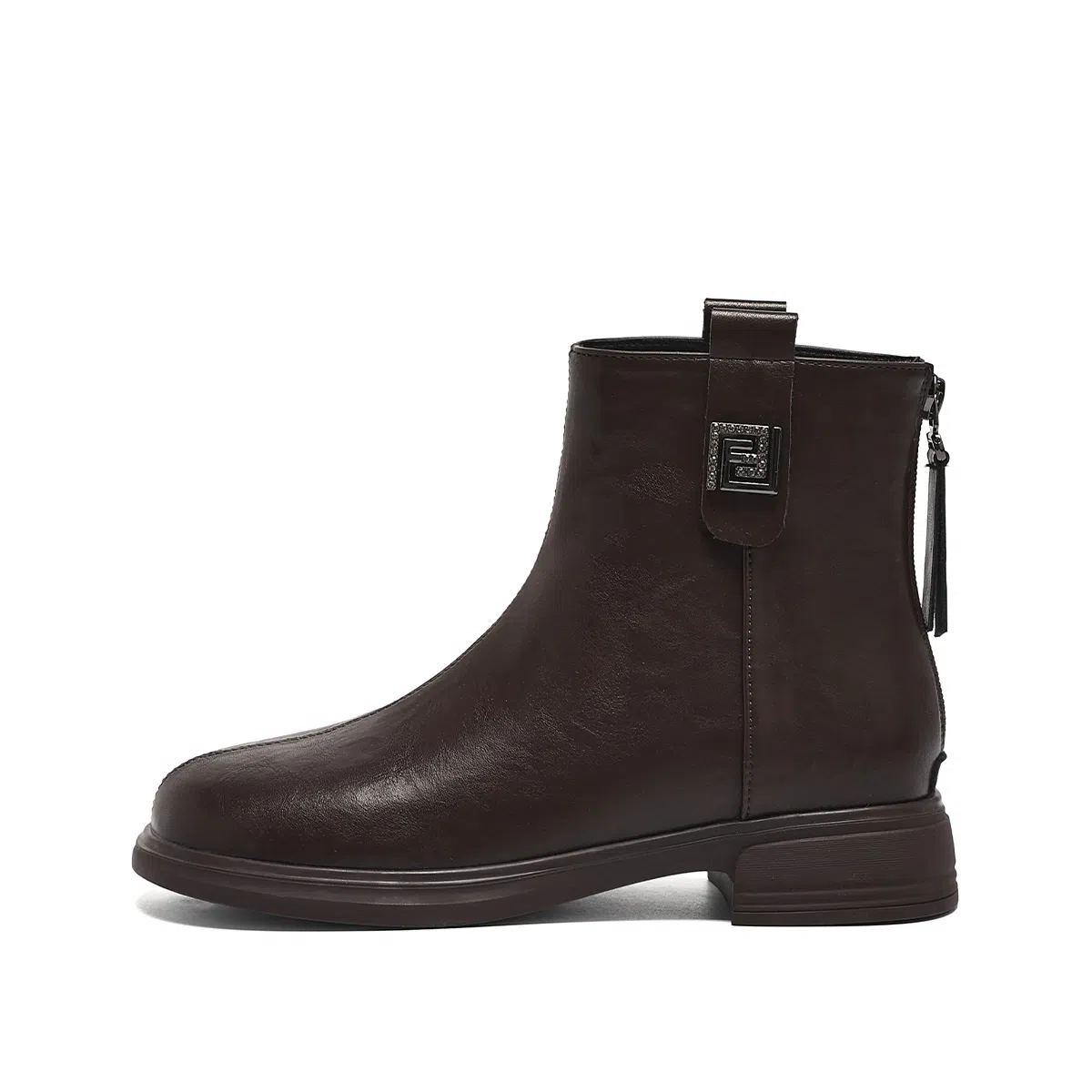 Hotwind PU Round Toe Winter Outdoor Boots Women