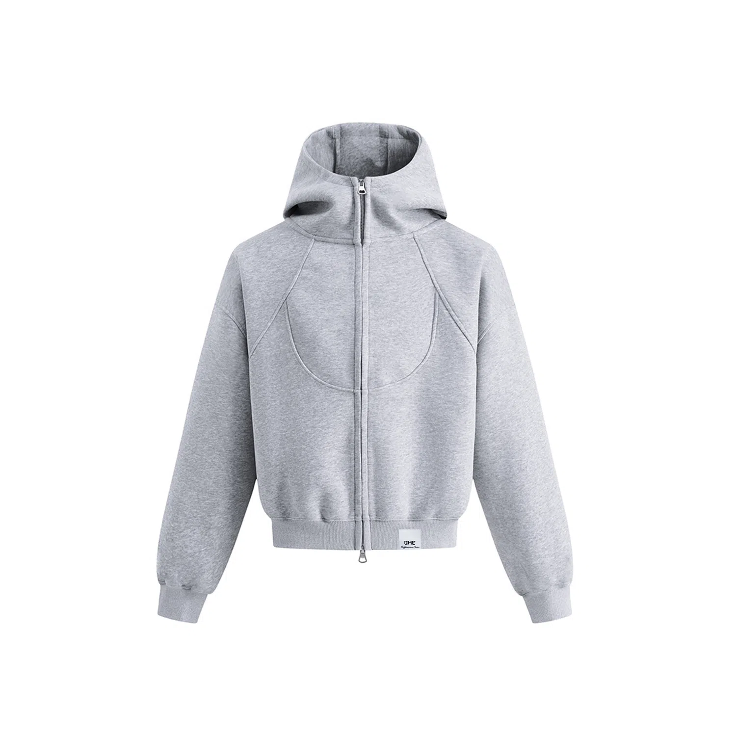 【dme】 潮牌美式高街重磅结构设计宽松连帽上衣外套男秋款时尚休闲情侣百搭中性卫衣帽衫 男女同款