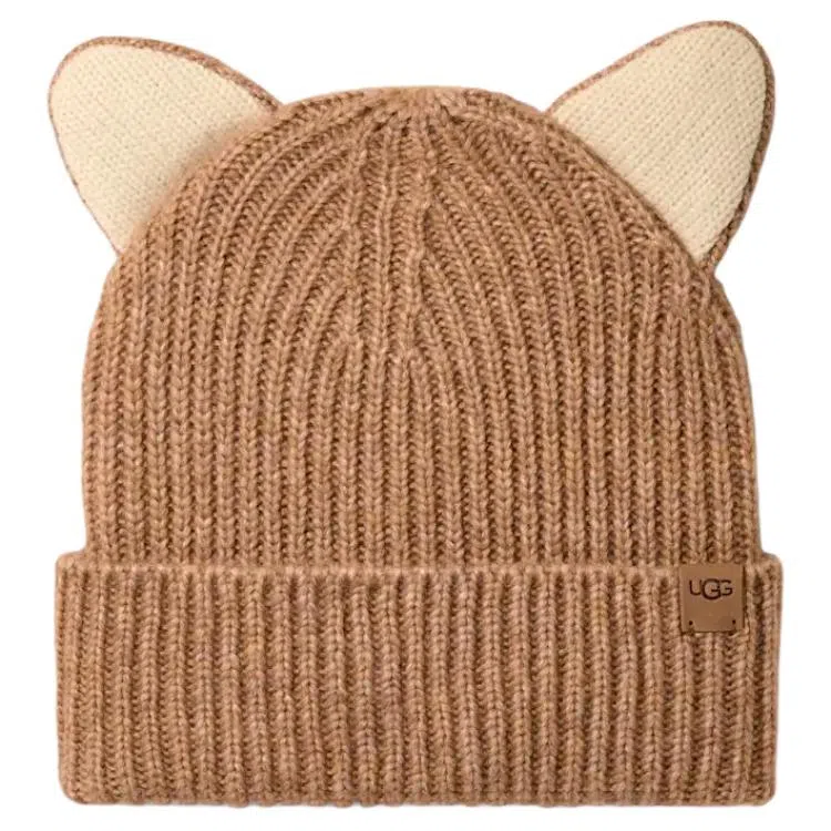UGG Cat Ear Beanie Brown