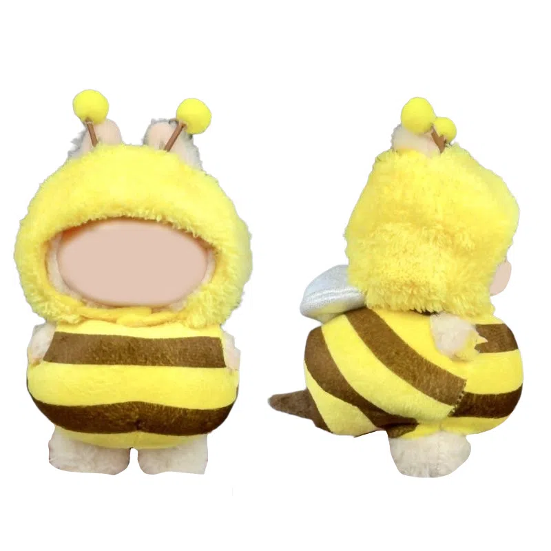 一点潮玩 蜜蜂鲨鱼蟑螂公仔服 可爱 潮酷玩偶服 娃衣着替