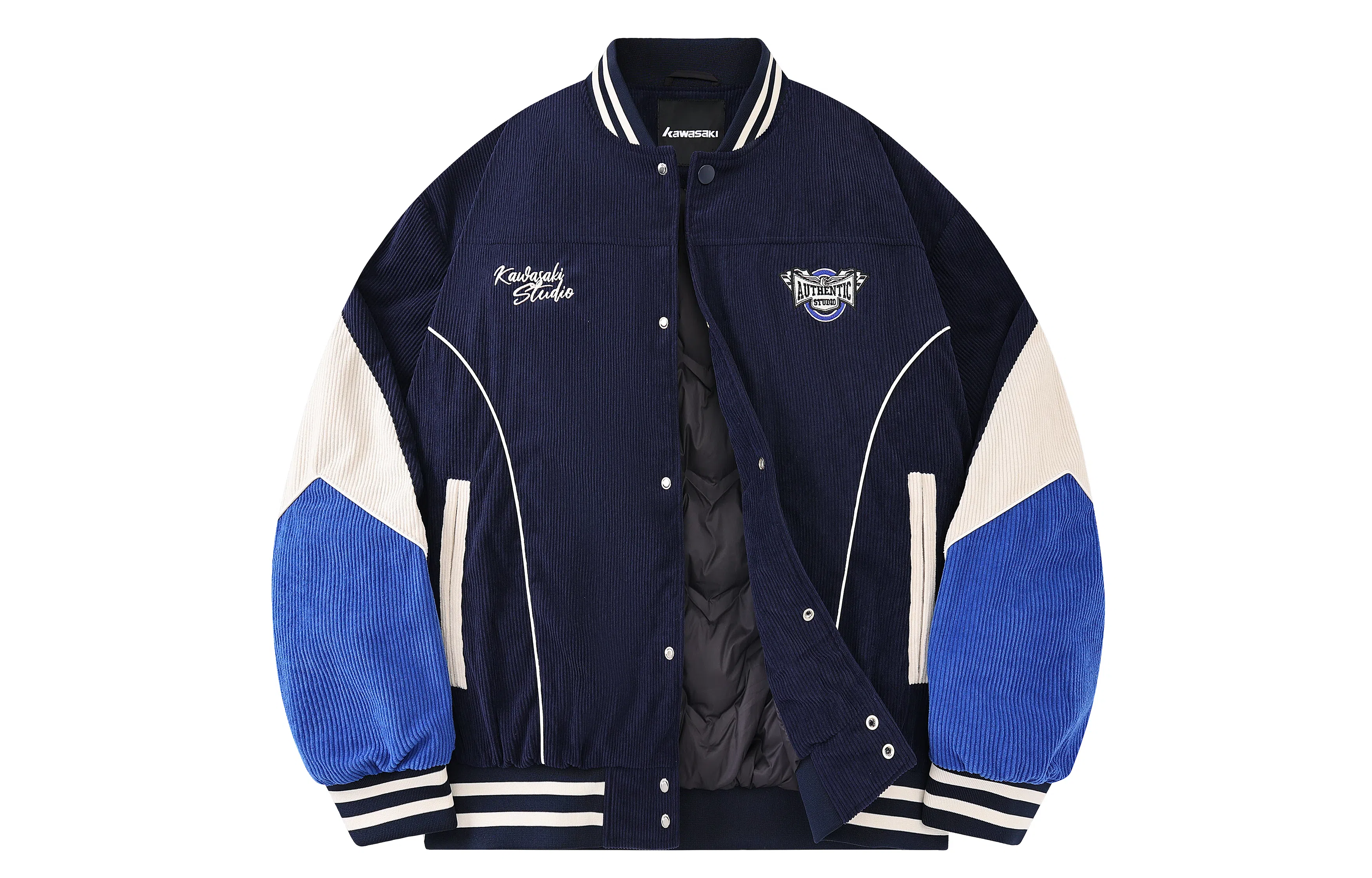 Kawasaki 90 Down Series Retro Baseball Jacket