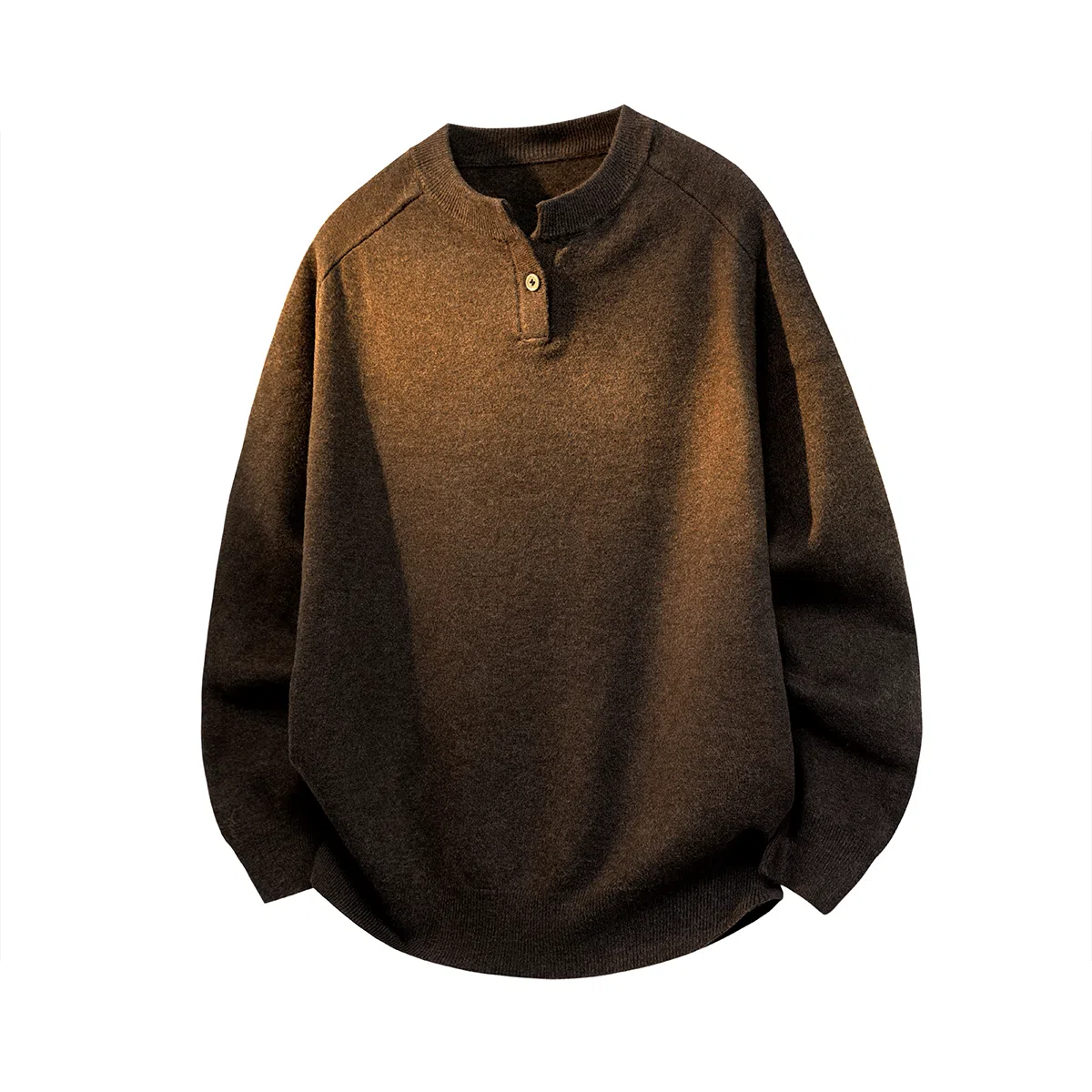 X1617 Henley Knit Sweater