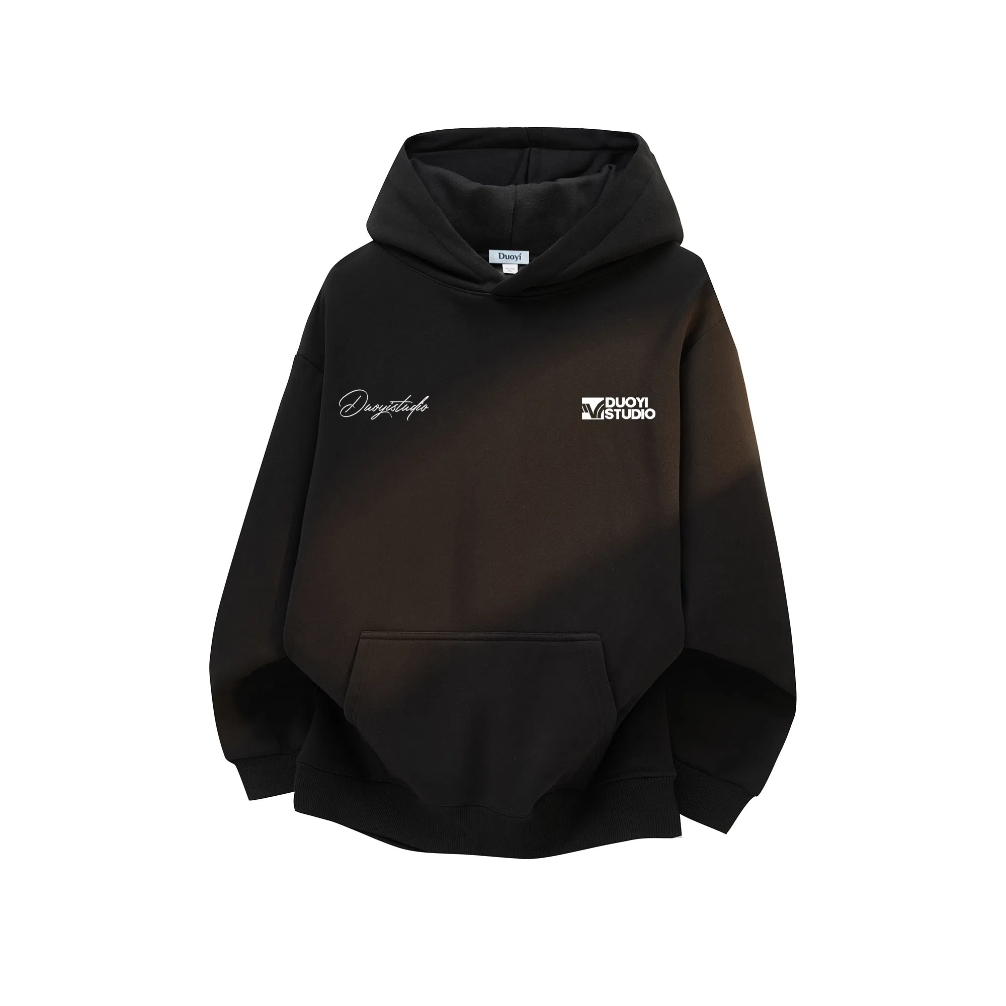 Duoyi Logo Print Hoodie