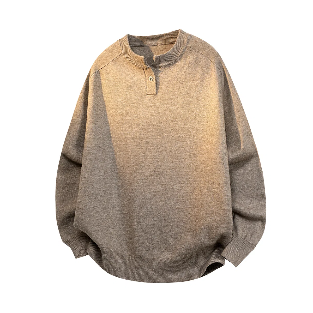 X1617 Henley Knit Sweater