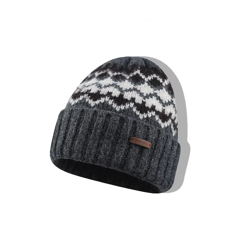 Youwei Fair Isle Knit Beanie