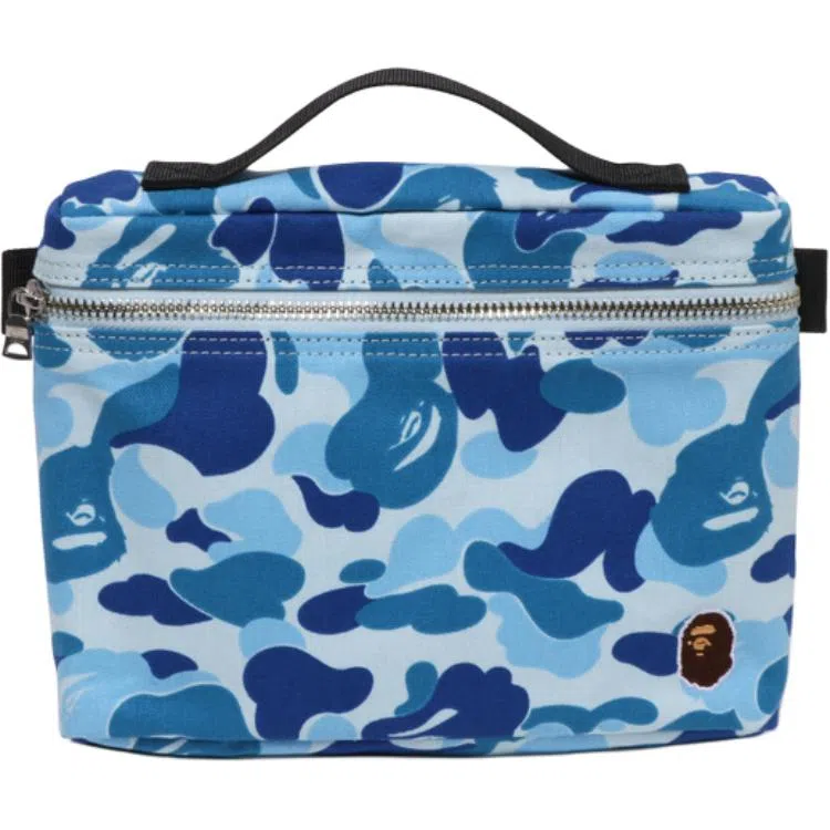 A BATHING APE Camo Travel Pouch