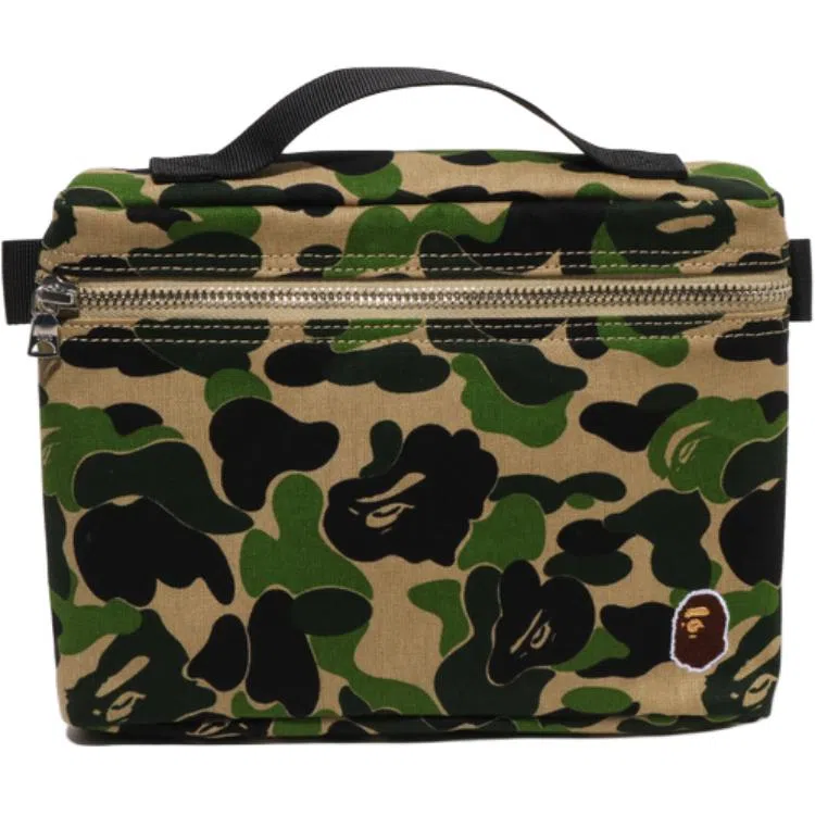 A BATHING APE Camo Travel Pouch