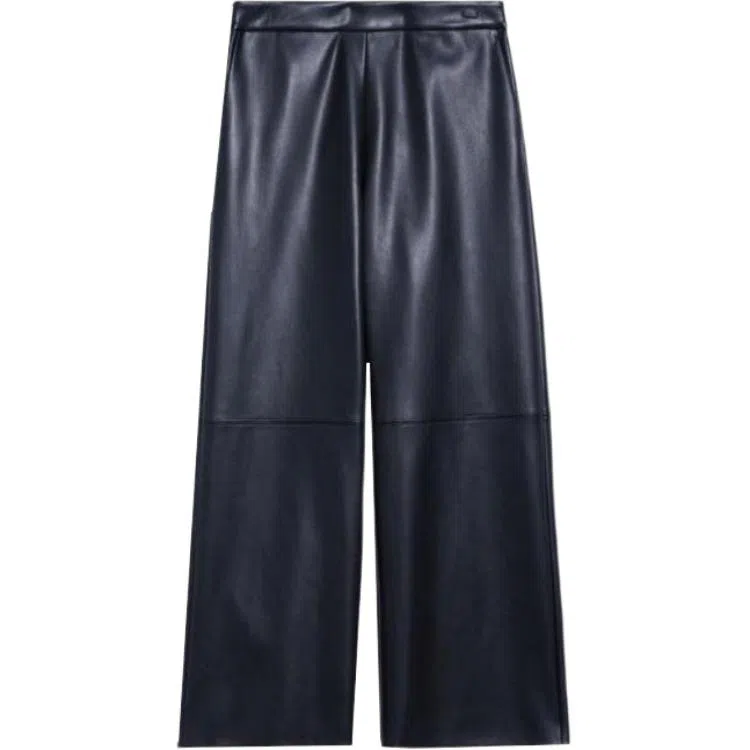 MaxMara Wide Leg Casual Pants Black