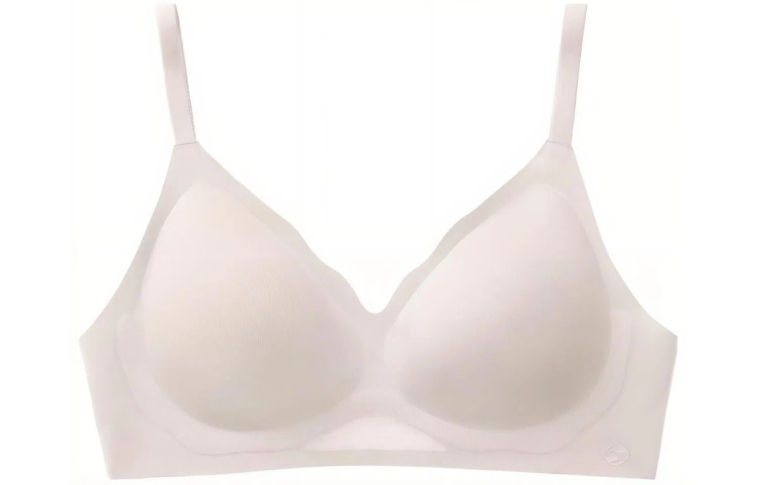 素肌良品 纯色无钢圈透气薄款文胸