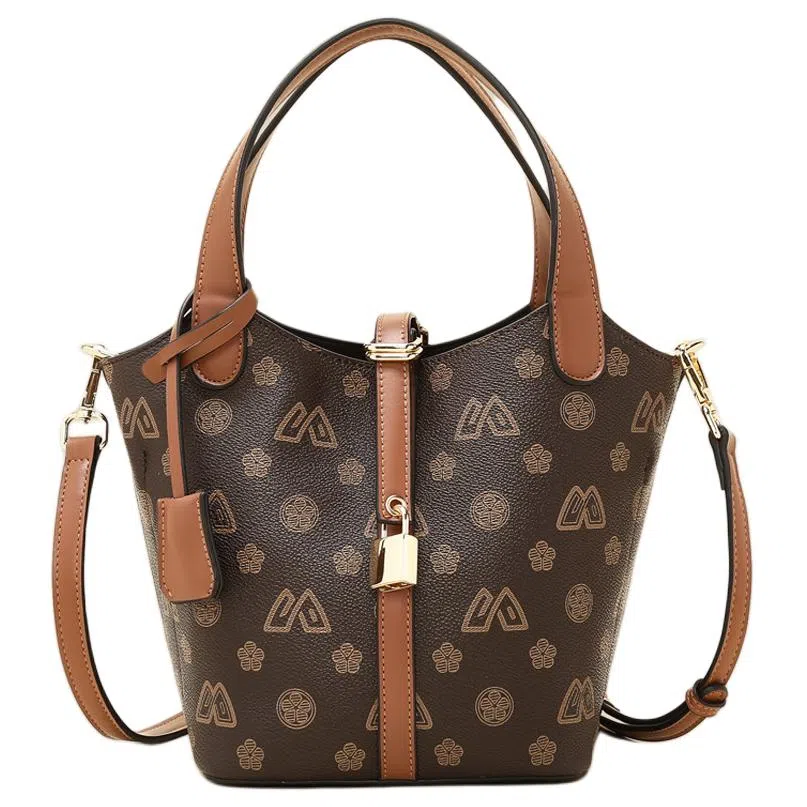 Safiya Bucket Bag Brown