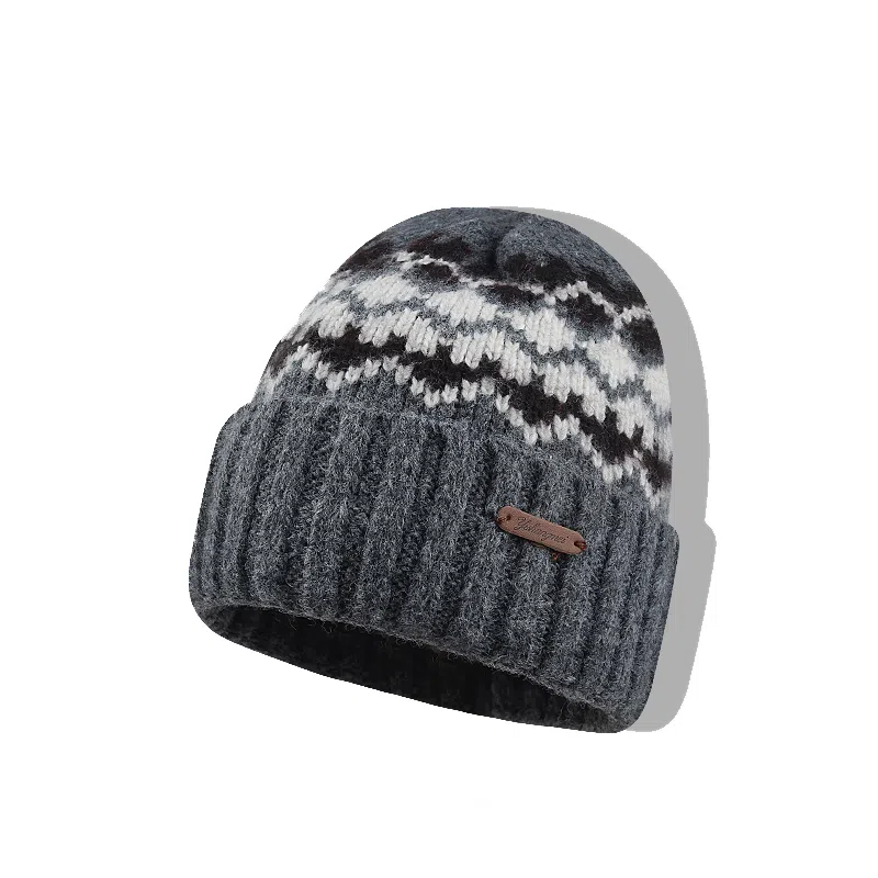 Youwei Fair Isle Knit Beanie