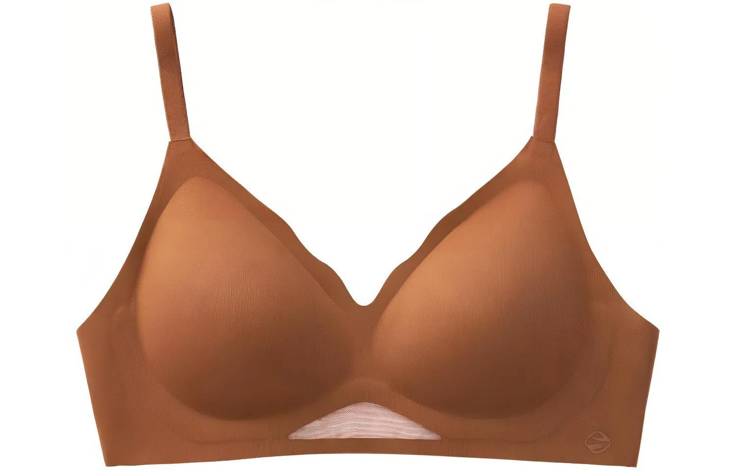 素肌良品 纯色无钢圈透气薄款文胸