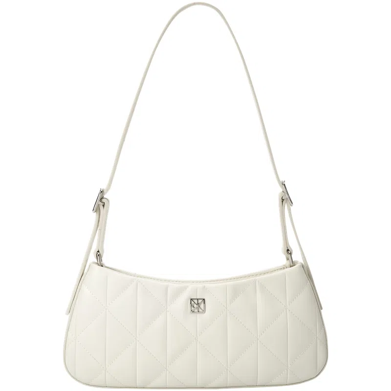 Calvin Klein Elegant Commuter Shoulder Bag Medium White