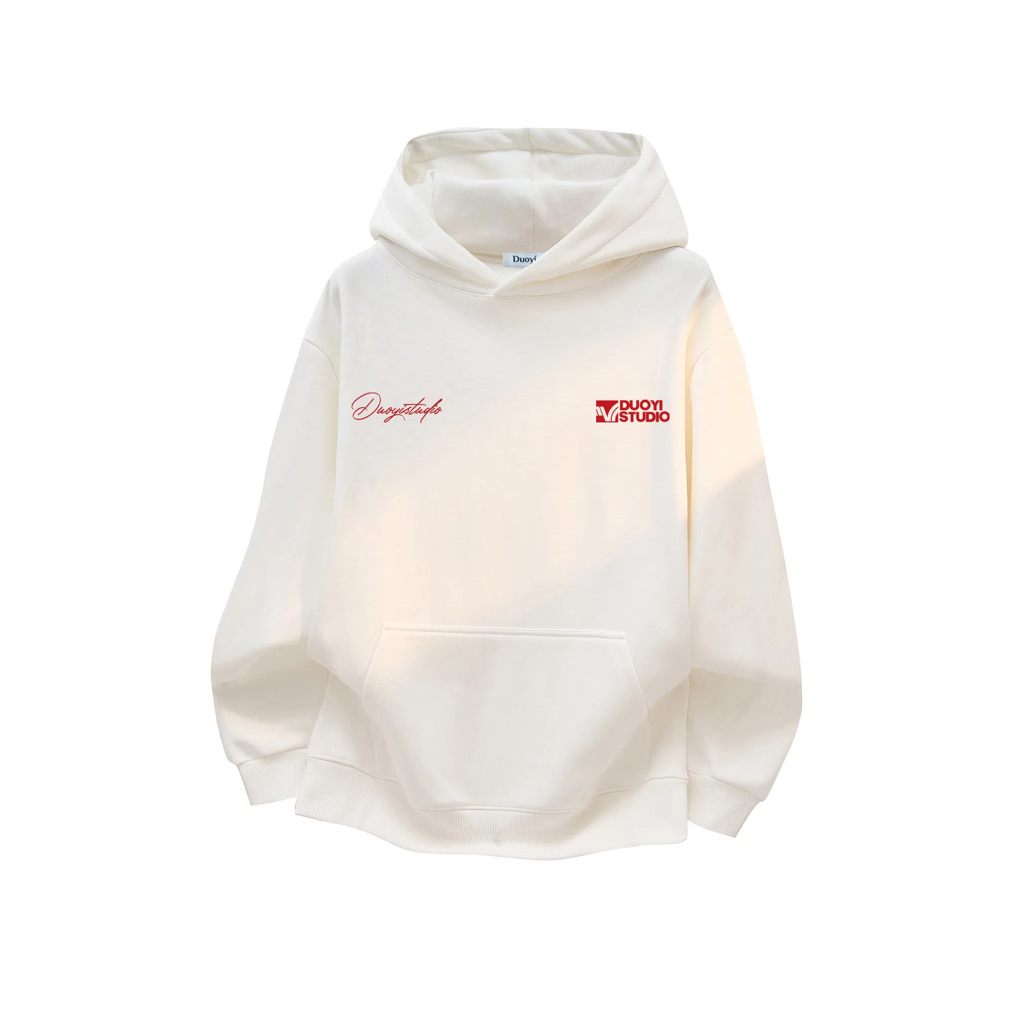 Duoyi Logo Print Hoodie
