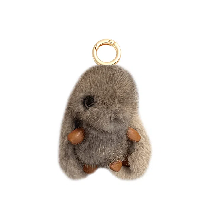 玄唐 可爱小兔子舒适手感高级感书包挂饰物 毛绒 挂件 男女同款情侣款