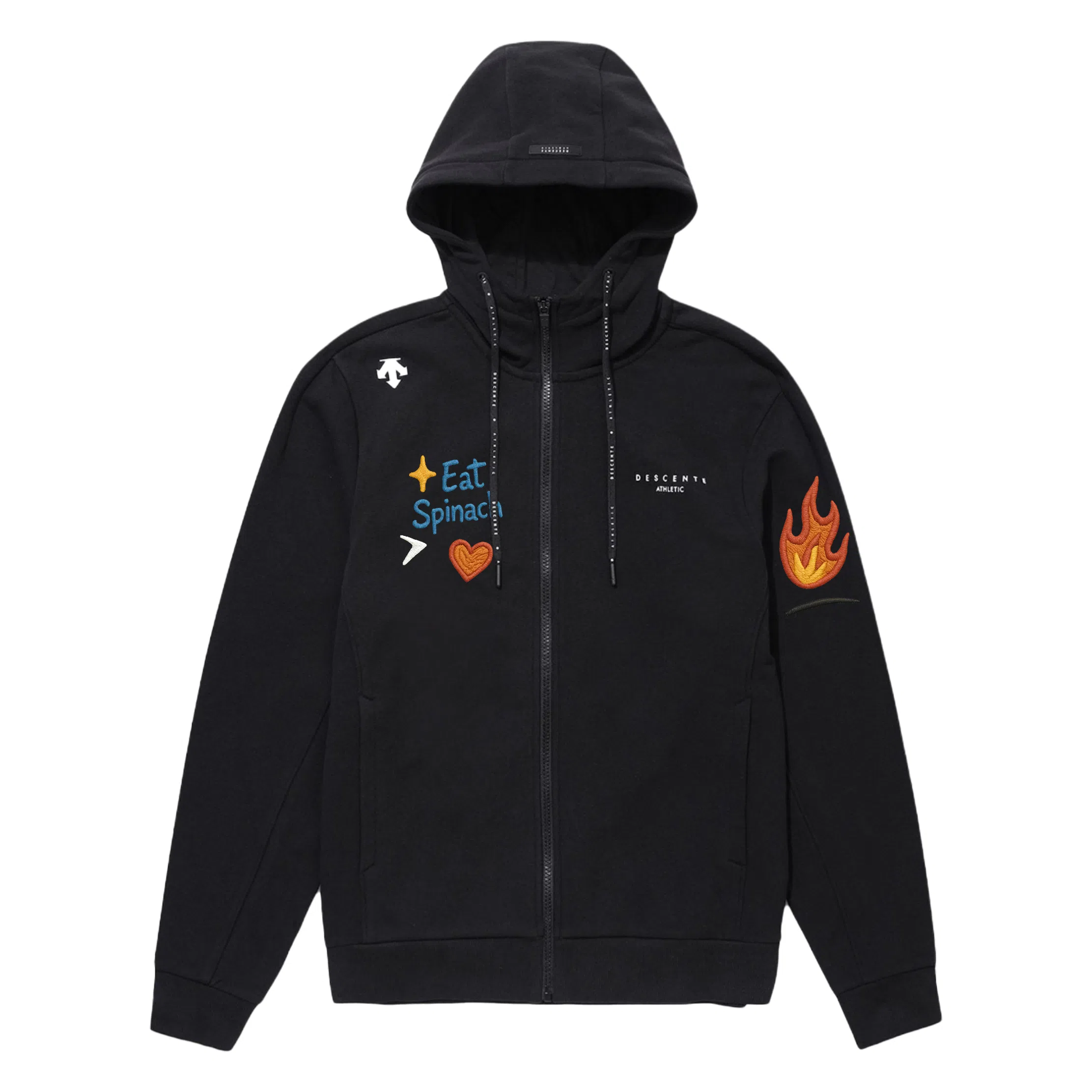 DESCENTE Logo Zip Hoodie
