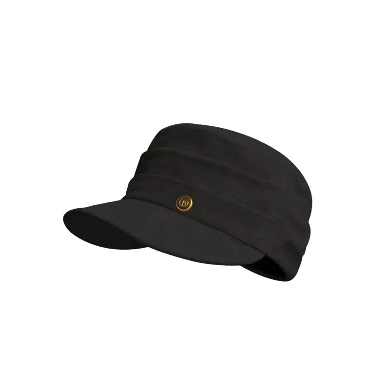 艾佳微 大头围日常百搭显脸小气质英伦 涤纶 帽子 男女同款情侣款