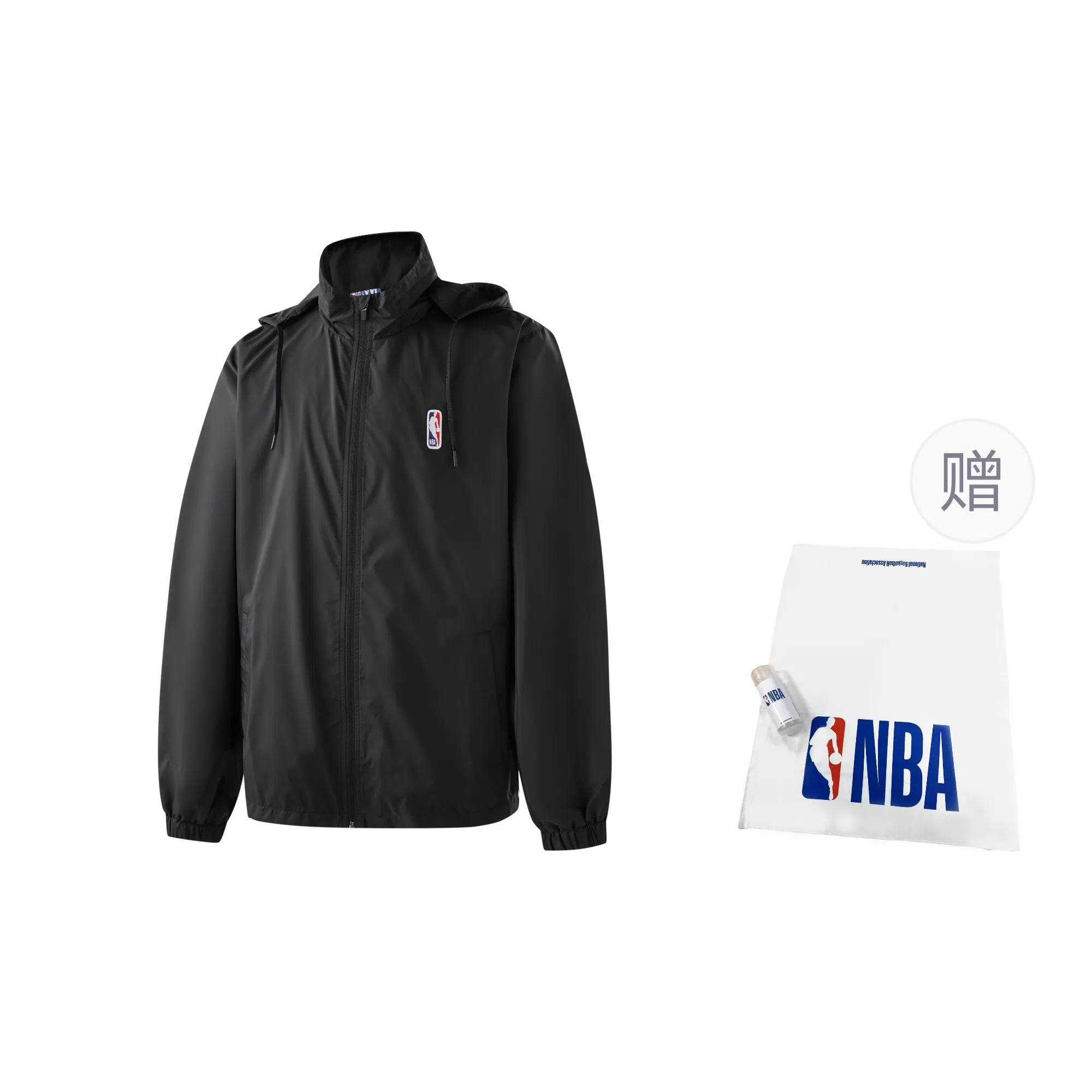 NBA ICON Series Jacket Black