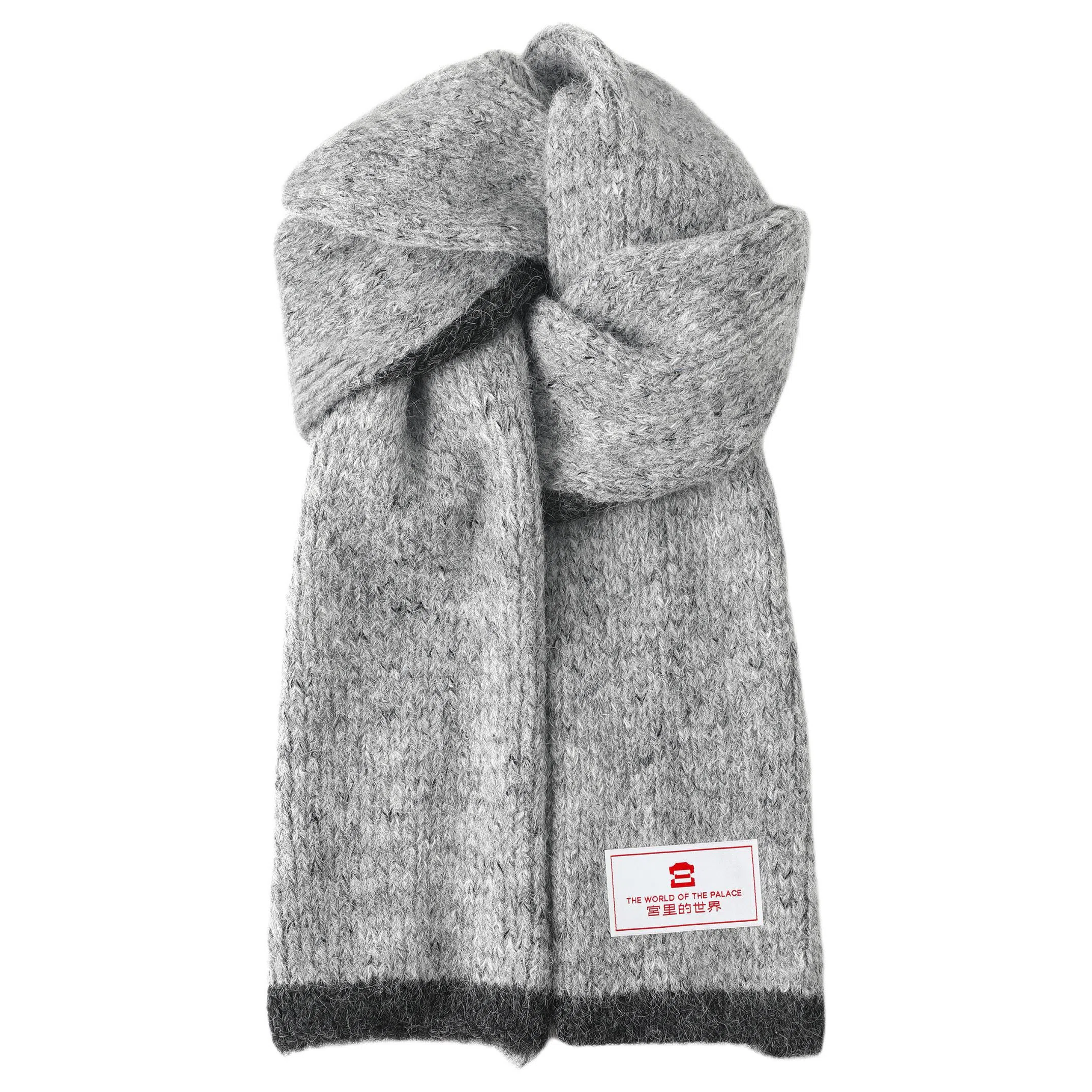 Gongli World Wool Knit Scarf