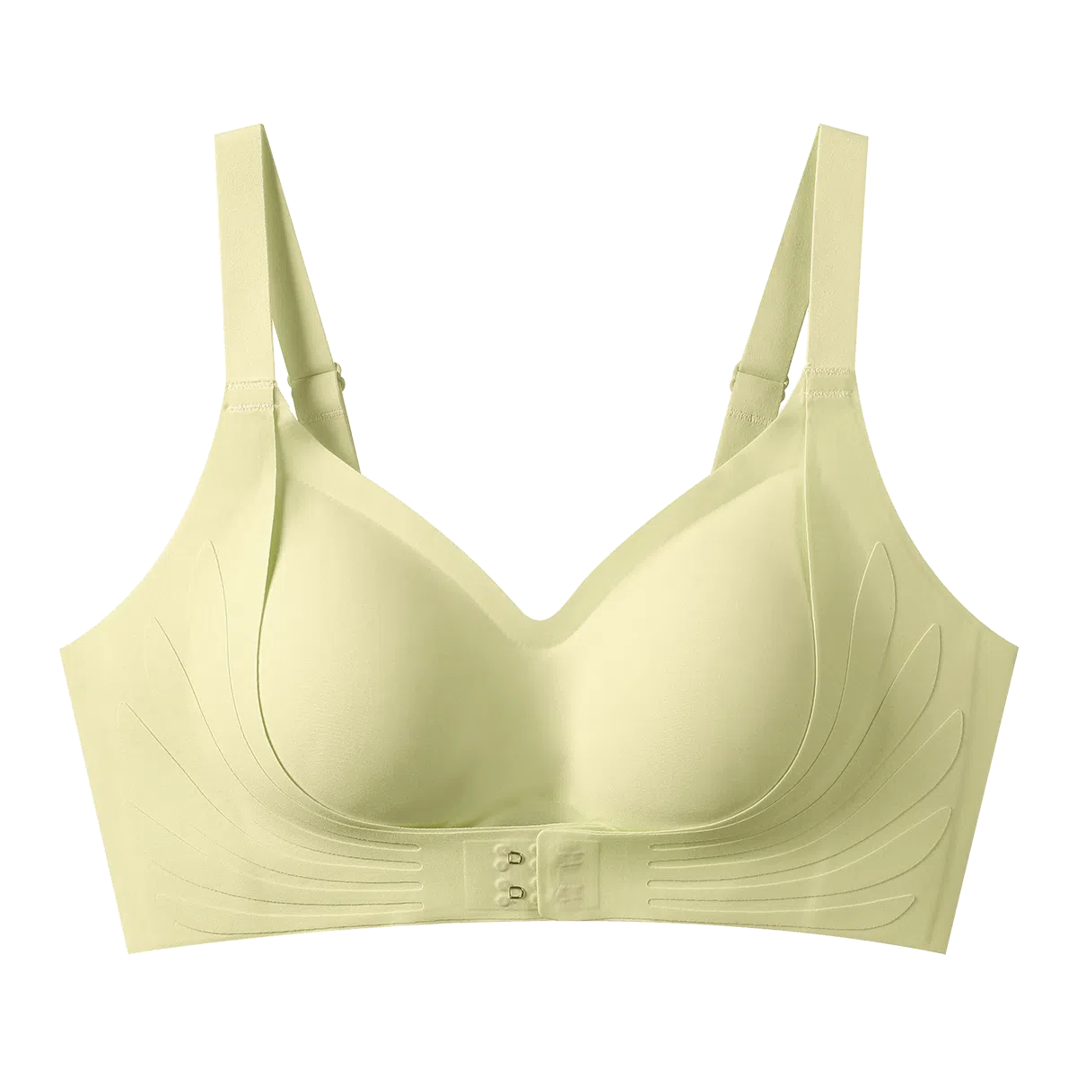 欧迪芬 无痕前扣防震设计内衣零感软支撑固定立体杯型亲肤透气舒适高颜值隐形聚拢无钢圈抗下垂文胸 女款