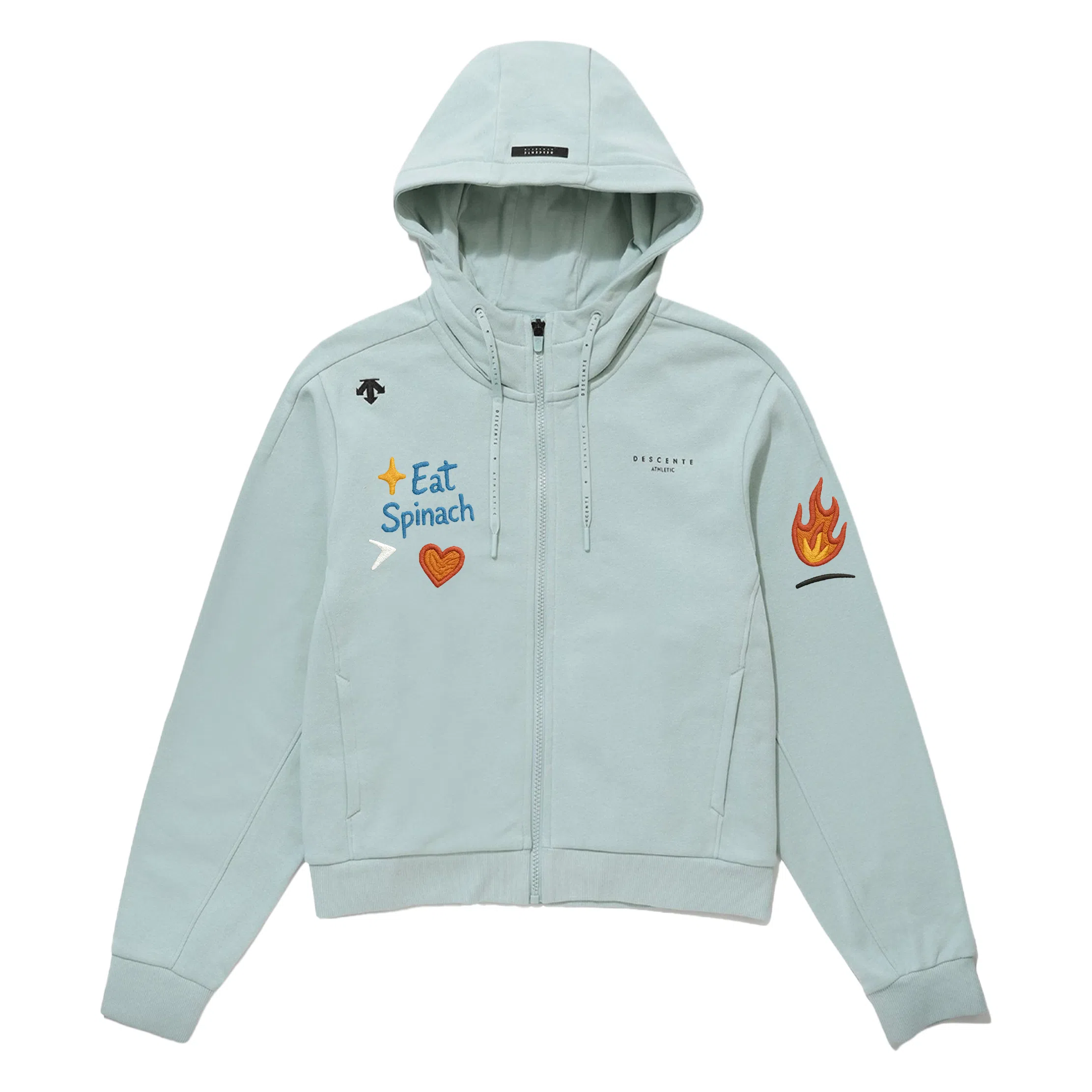 DESCENTE Logo Zip Hoodie