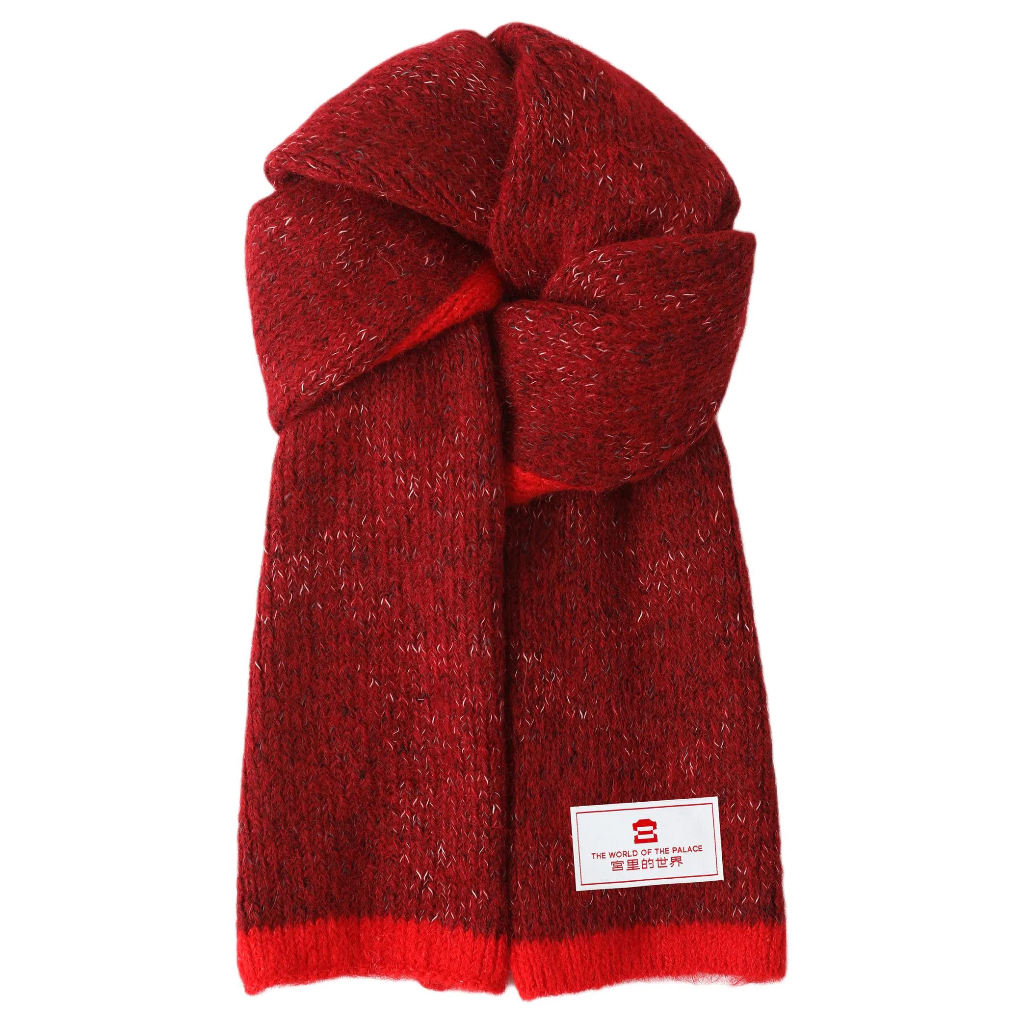 Gongli World Wool Knit Scarf