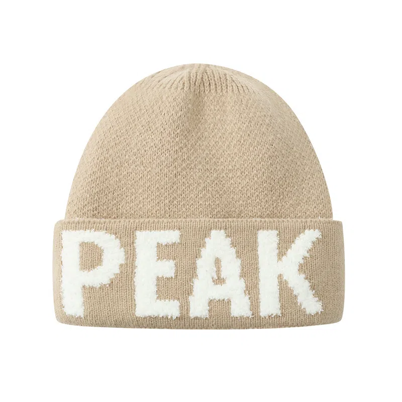 【礼盒可选】 匹克 舒适保暖 简约时尚 聚酯纤维 绒线帽 男女同款情侣款