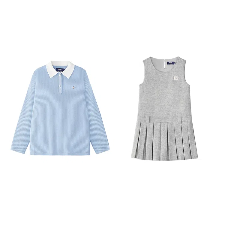 FILA KIDS WHITE LINE Logo 2