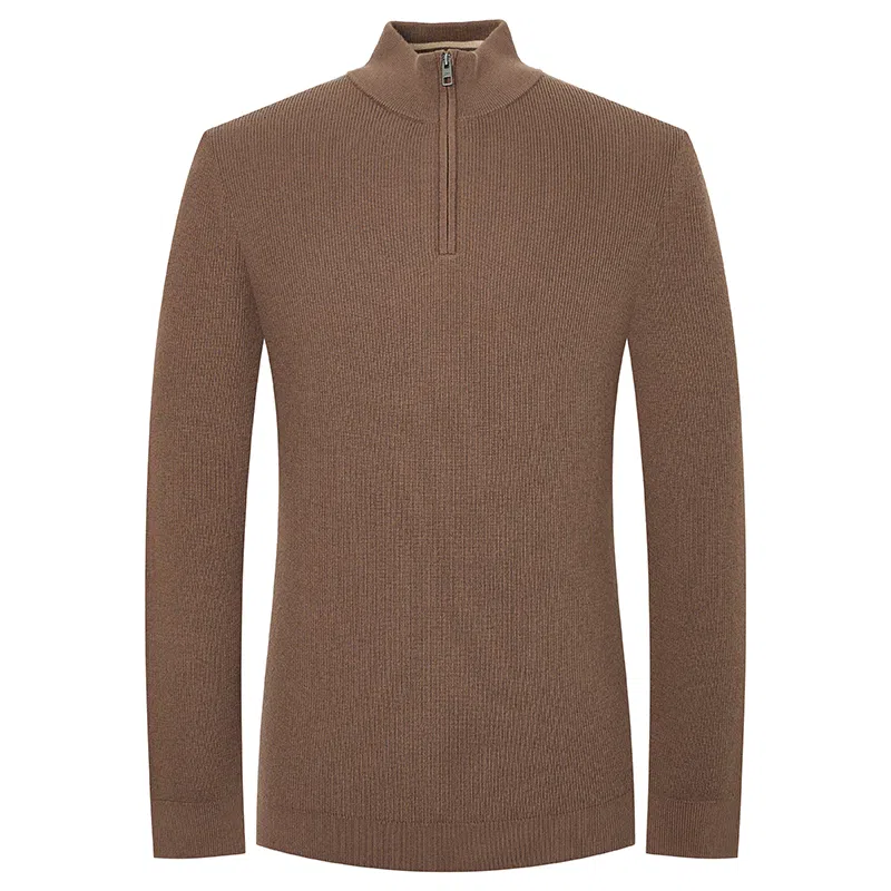 SAINT ANGELO Trendy Half Turtleneck Sweater