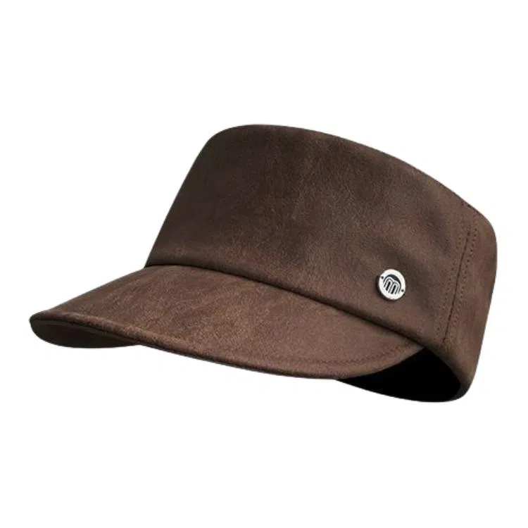 艾佳微 美拉德皮质马术帽气质报童帽素颜可戴显脸小 涤纶 贝雷帽 男女同款情侣款