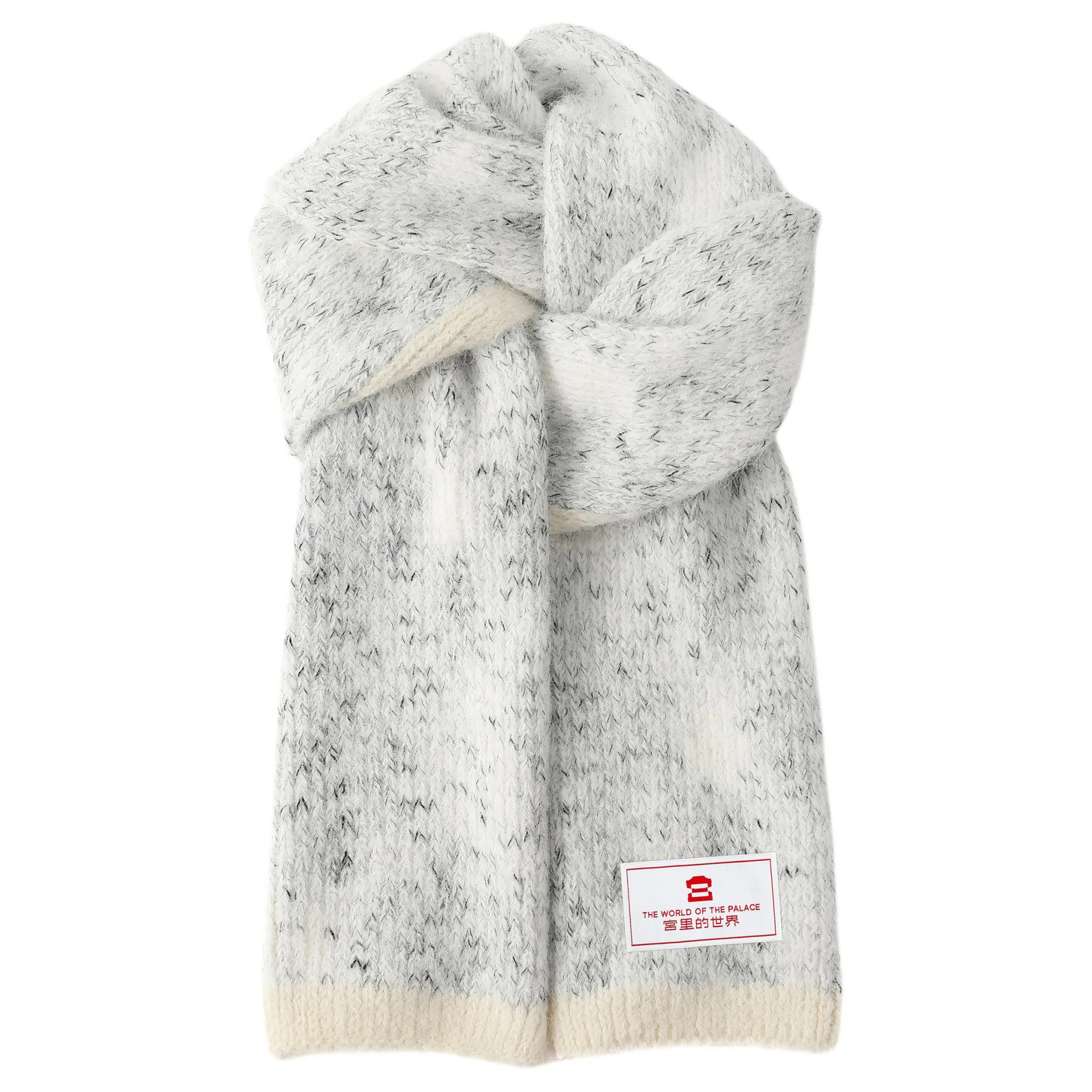 Gongli World Wool Knit Scarf
